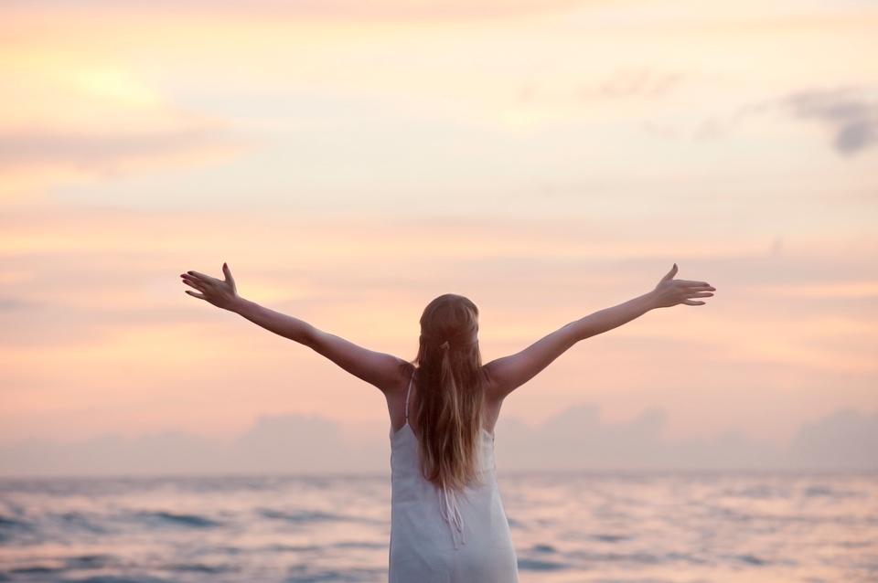 Free download high resolution image - free image free photo free stock image public domain picture  Woman With Arms Raised at Beach