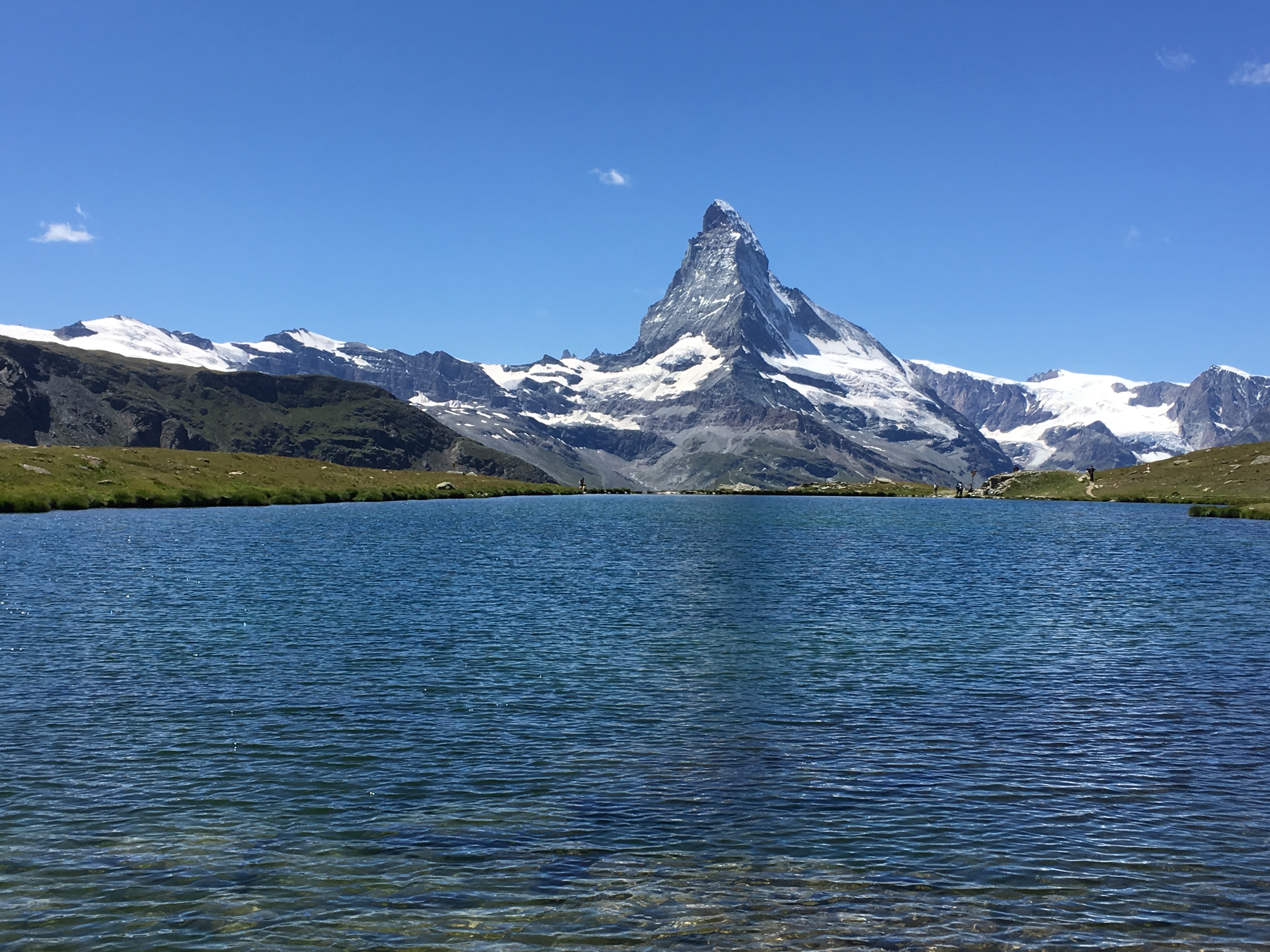 Free download high resolution image - free image free photo free stock image public domain picture -Matterhorn behind a beautiful lake