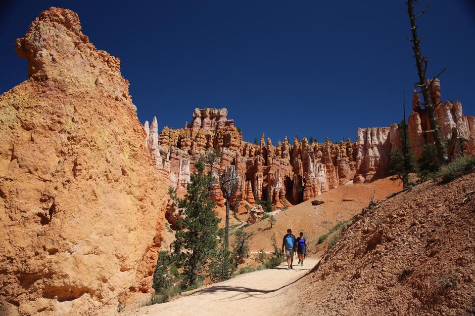 Free download high resolution image - free image free photo free stock image public domain picture  Hiking trails in Bryce Canyon National Park, Utah