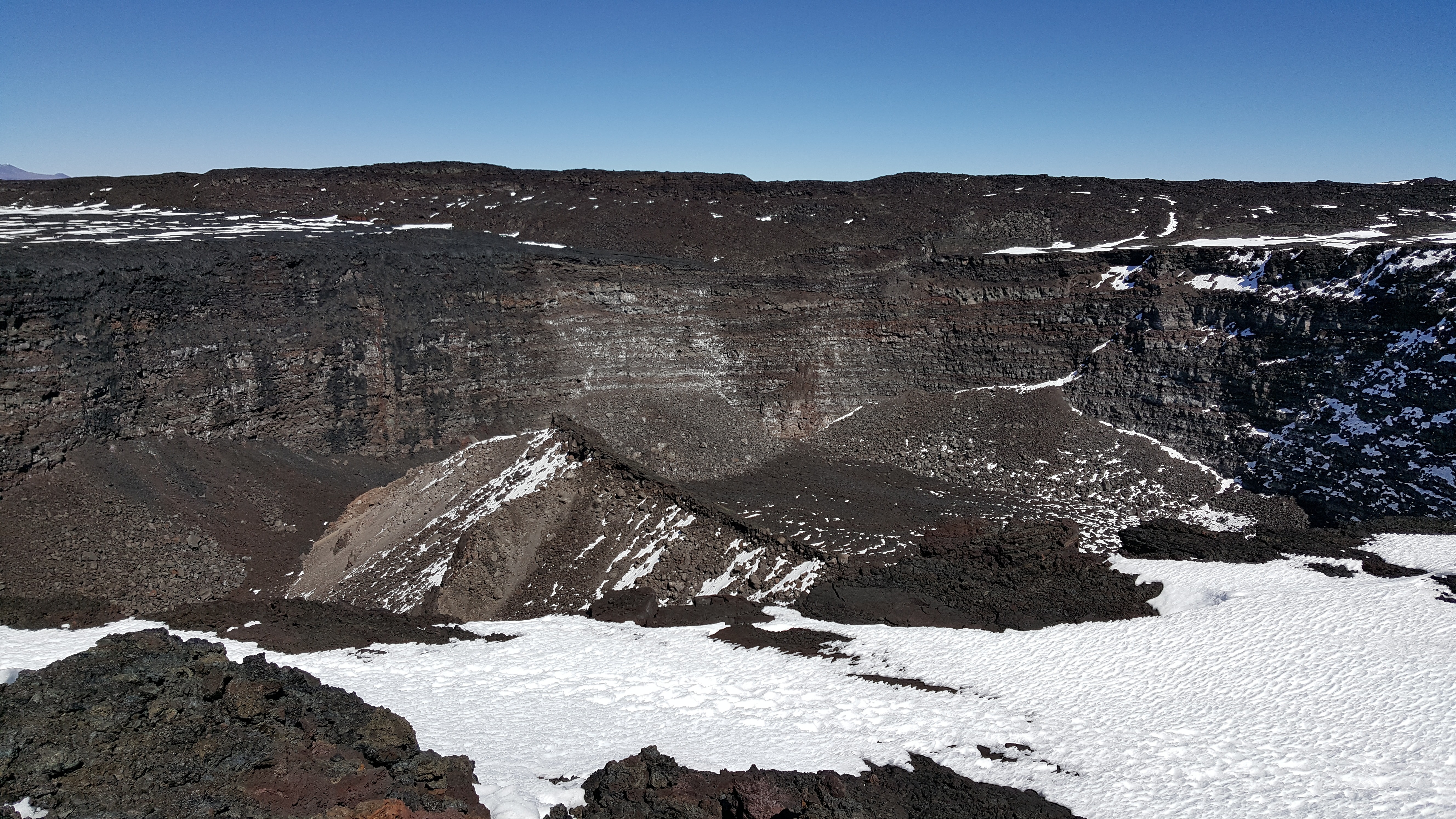 Free download high resolution image - free image free photo free stock image public domain picture -Slope of Mauna Kea; ranger station visible among the craters