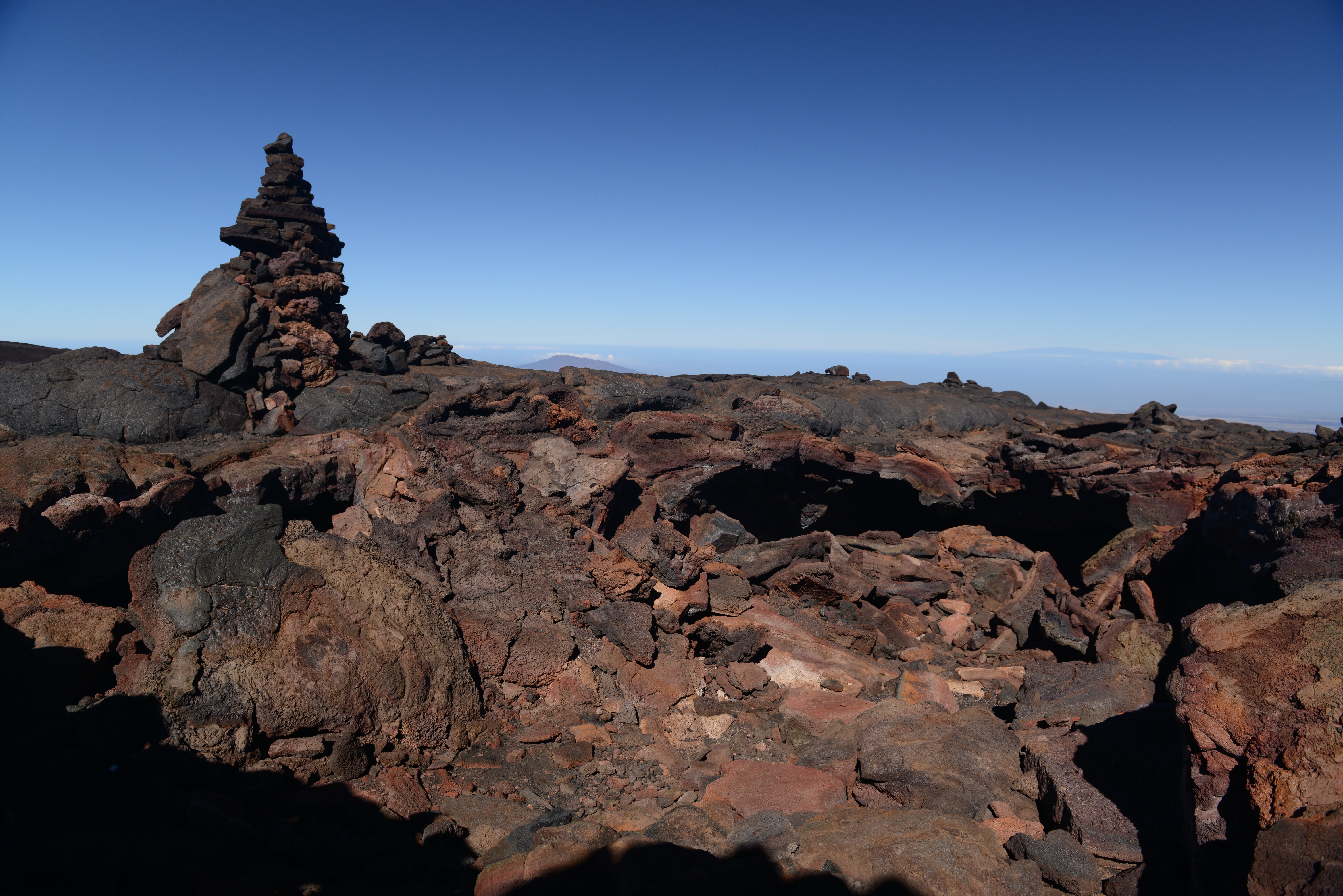 Free download high resolution image - free image free photo free stock image public domain picture -Slope of Mauna Kea; ranger station visible among the craters