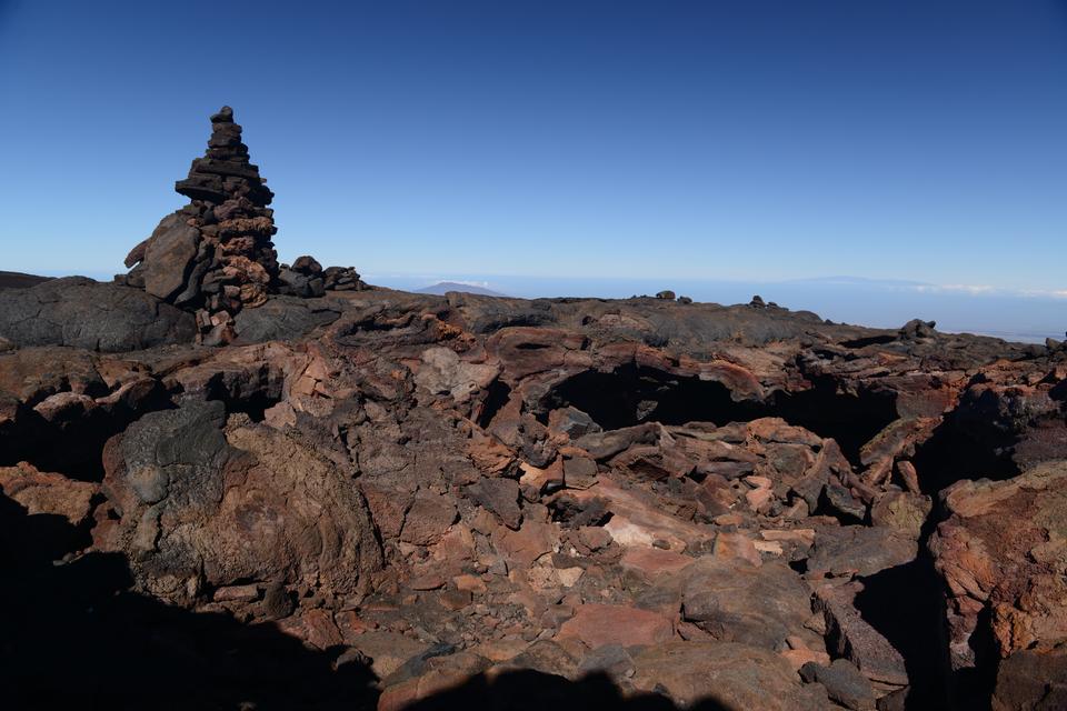 Free download high resolution image - free image free photo free stock image public domain picture  Slope of Mauna Kea; ranger station visible among the craters