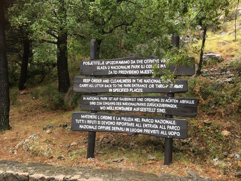 Free download high resolution image - free image free photo free stock image public domain picture  Sign Paklenica National Park in Croatia