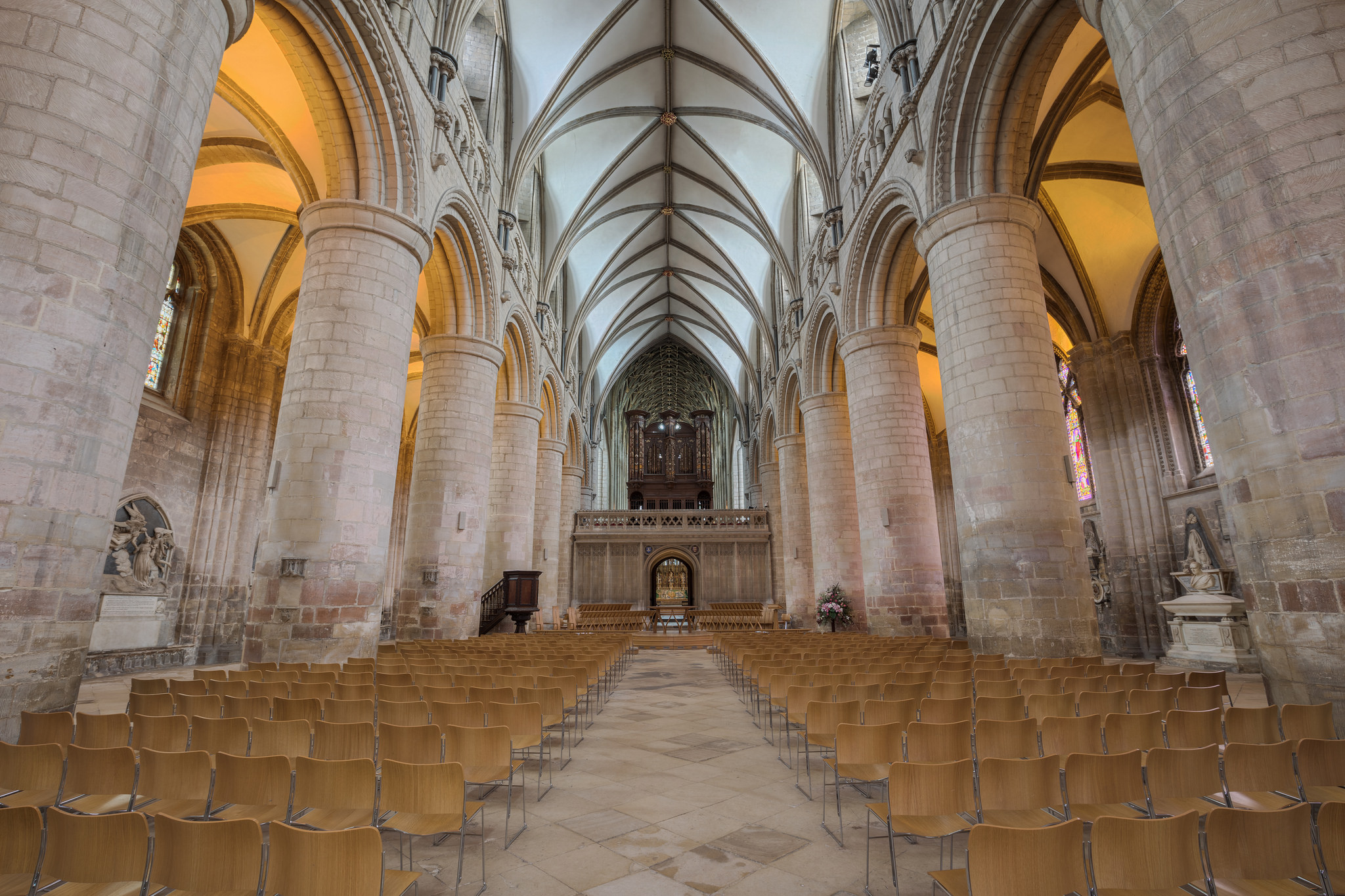 Free download high resolution image - free image free photo free stock image public domain picture -Gloucester Cathedral inside Nave