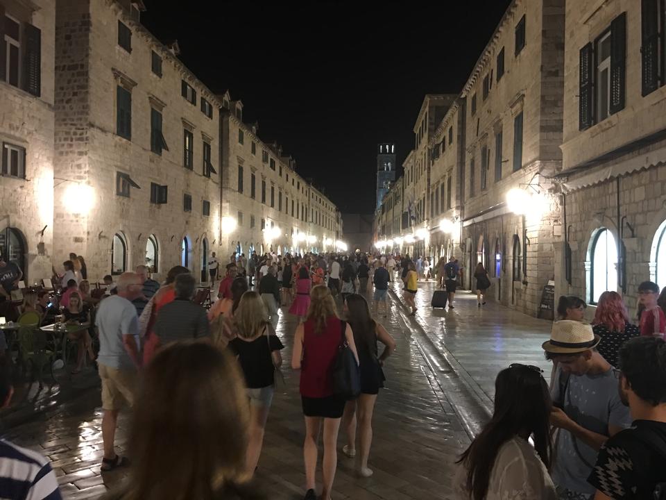 Free download high resolution image - free image free photo free stock image public domain picture  Night life on the street of Split in Croatia