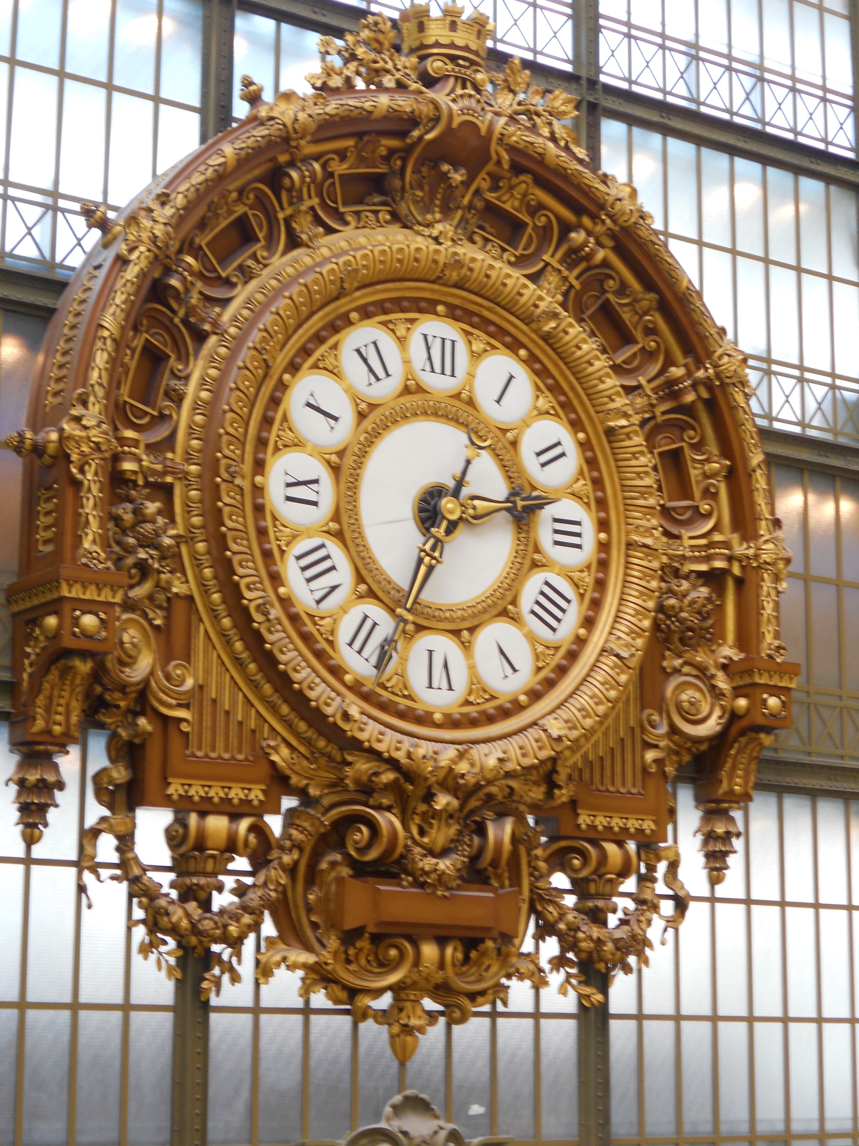 Free download high resolution image - free image free photo free stock image public domain picture -Musée d'Orsay Clock, Main Hall