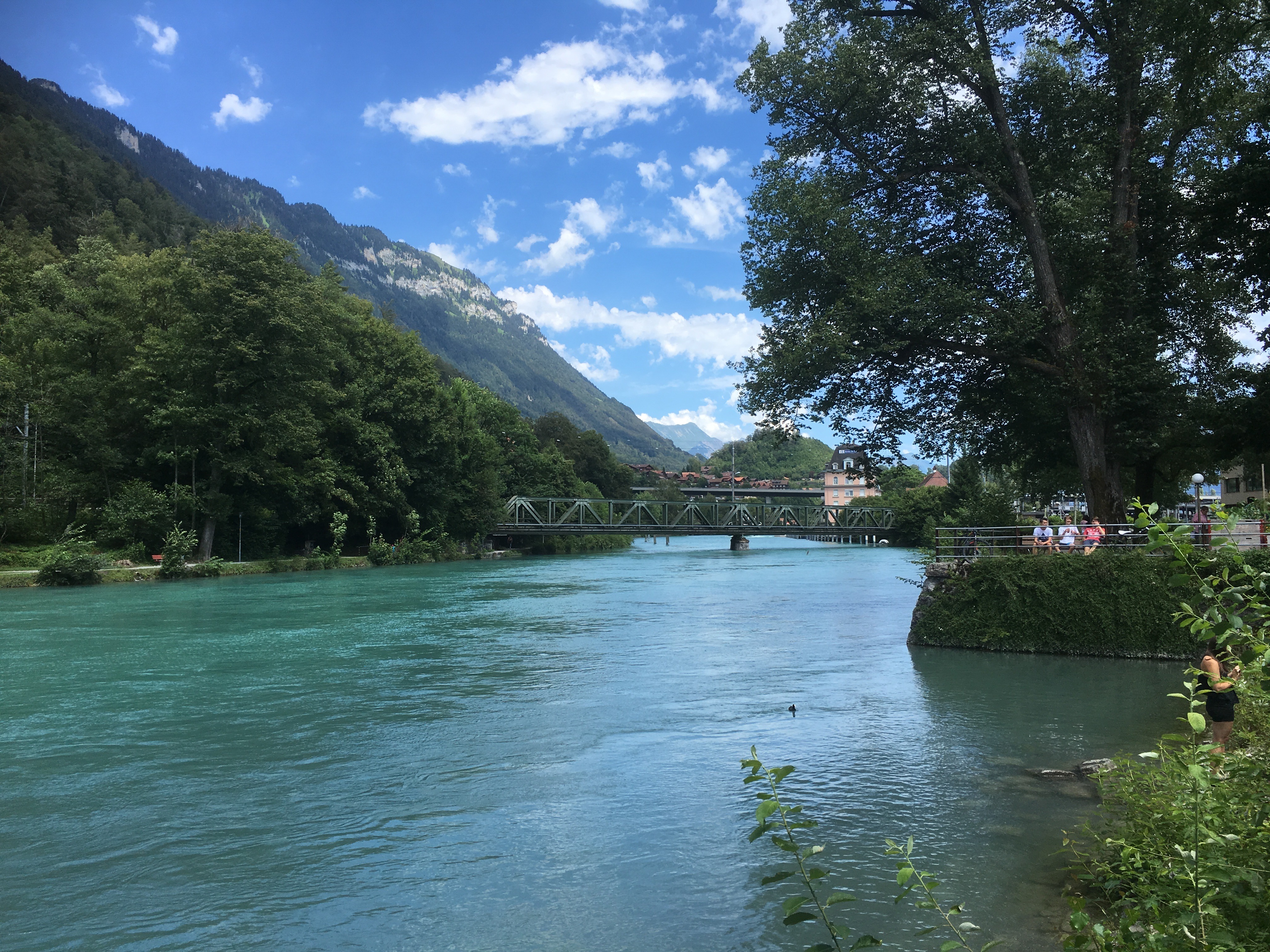 Free download high resolution image - free image free photo free stock image public domain picture -View over the River Aare, Interlaken, Switzerland