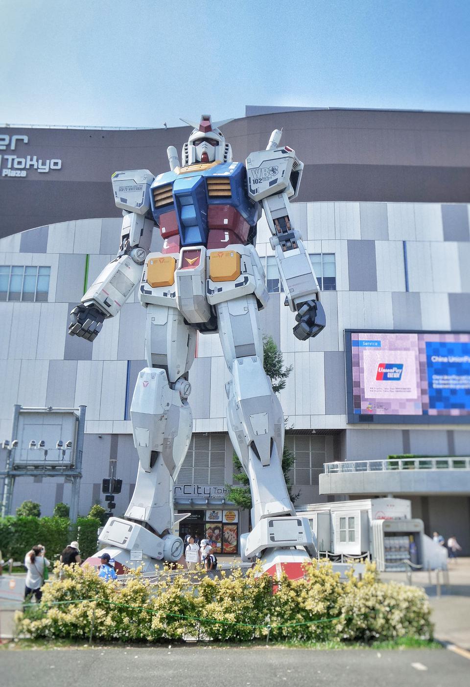 Free download high resolution image - free image free photo free stock image public domain picture  Statue of Gundam at DivercCity Tokyo Plaza in Tokyo