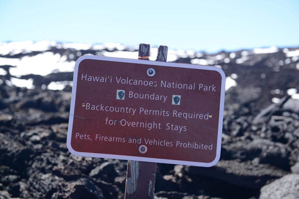 Free download high resolution image - free image free photo free stock image public domain picture  Trail to Mauna Loa Sign, Big Island, Hawaii