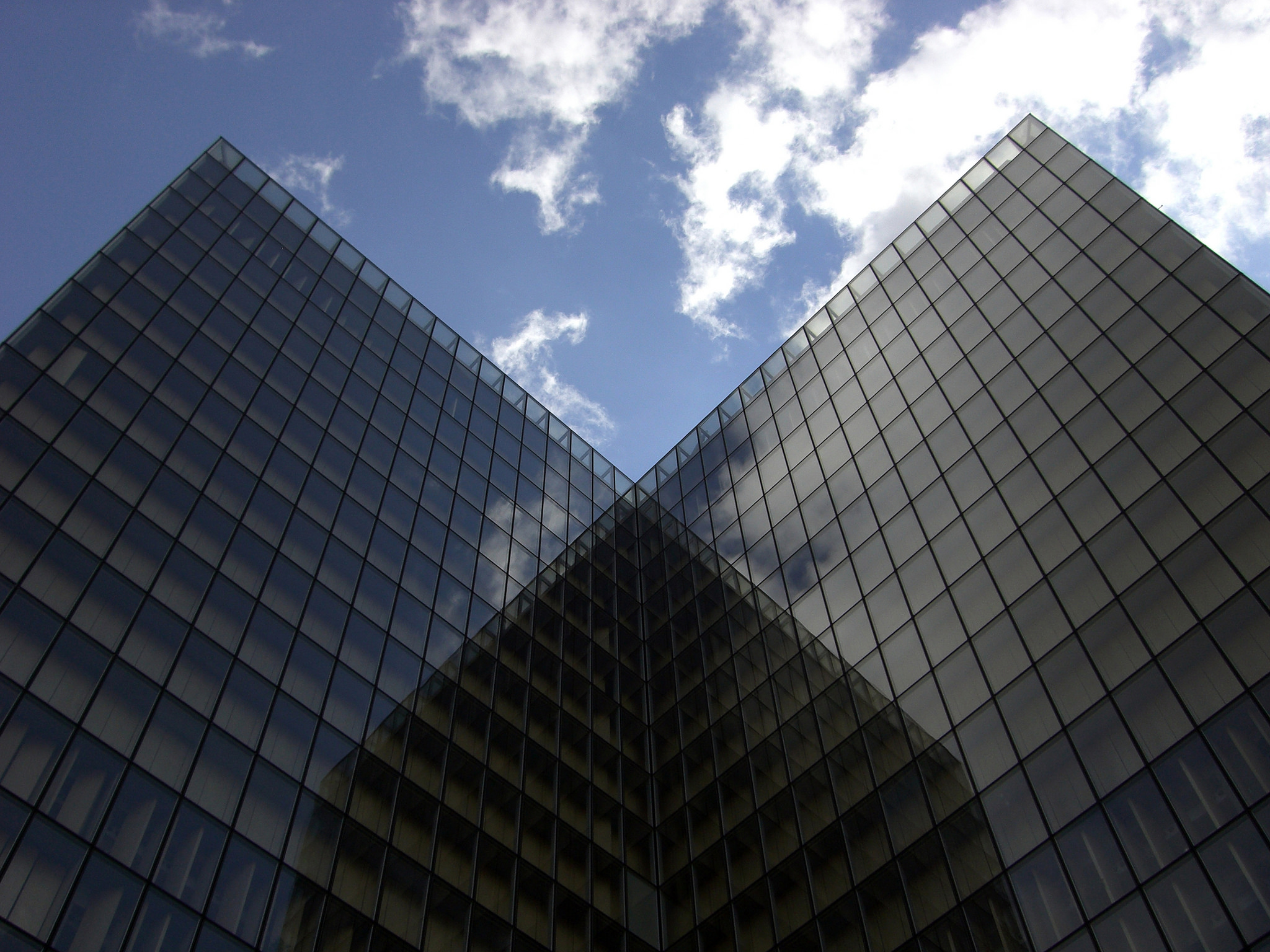 Free download high resolution image - free image free photo free stock image public domain picture -Reflection of the sky in building's glass