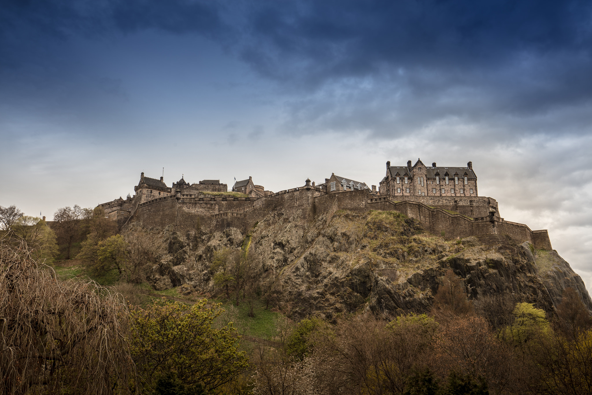 Free download high resolution image - free image free photo free stock image public domain picture -Edinburgh Castle, Scotland, from Princes Street Gardens