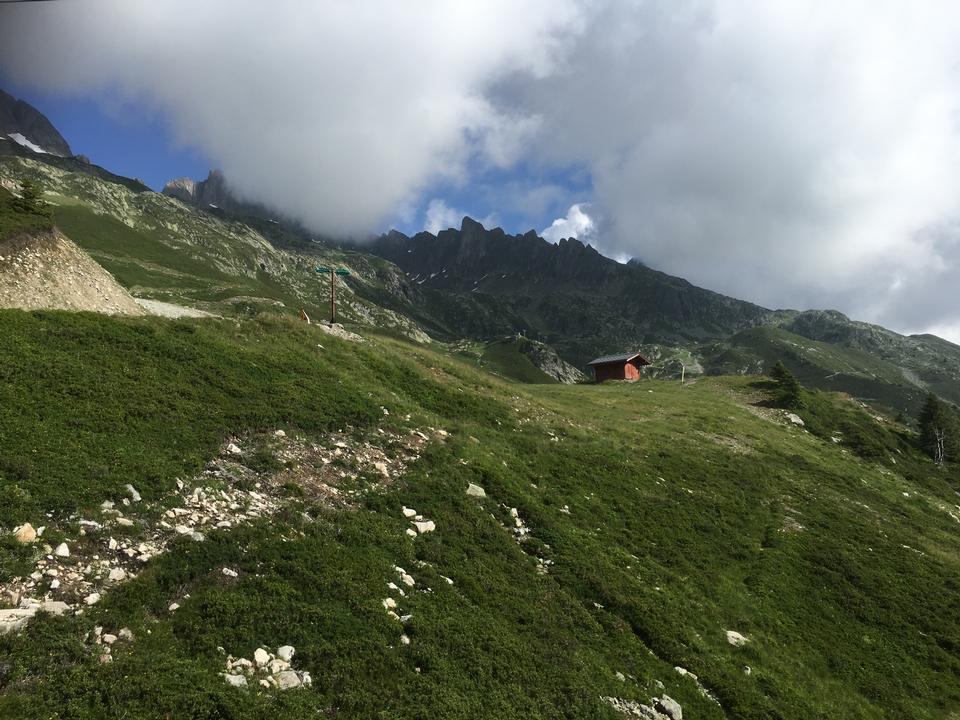 Free download high resolution image - free image free photo free stock image public domain picture  Mountain trail looking towards Mont Blanc mountain range