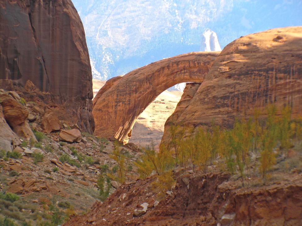 Free download high resolution image - free image free photo free stock image public domain picture  Rainbow Arch at the Lake Powell, Utah