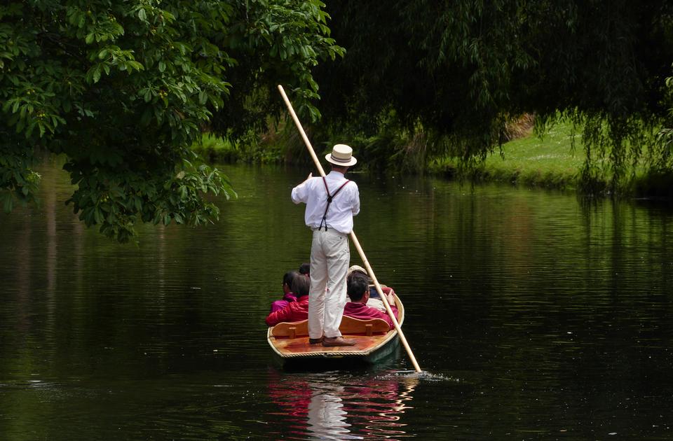 Free download high resolution image - free image free photo free stock image public domain picture  People Punting on the Avon river Christchurch