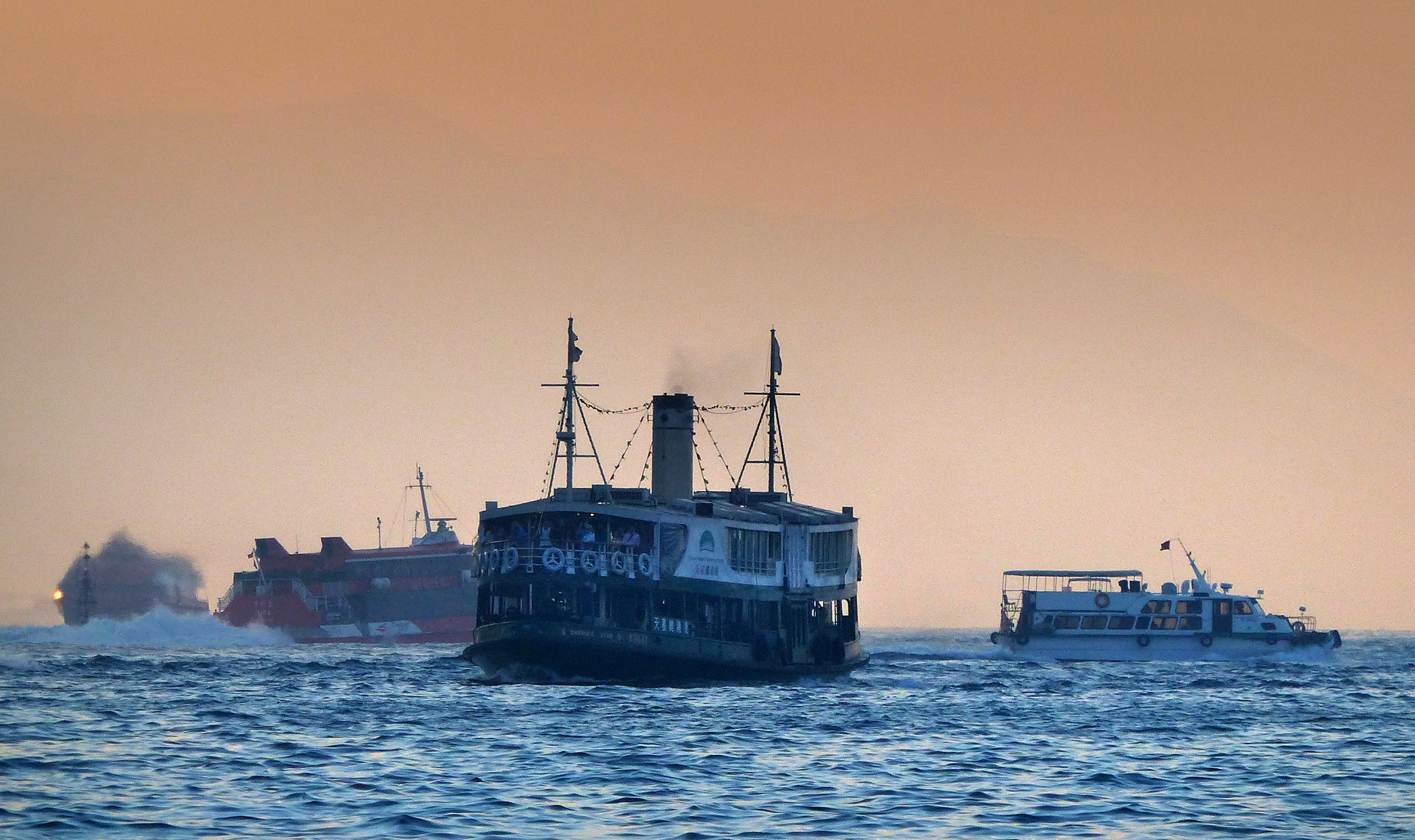 Free download high resolution image - free image free photo free stock image public domain picture -Evening on Hong Kong harbour