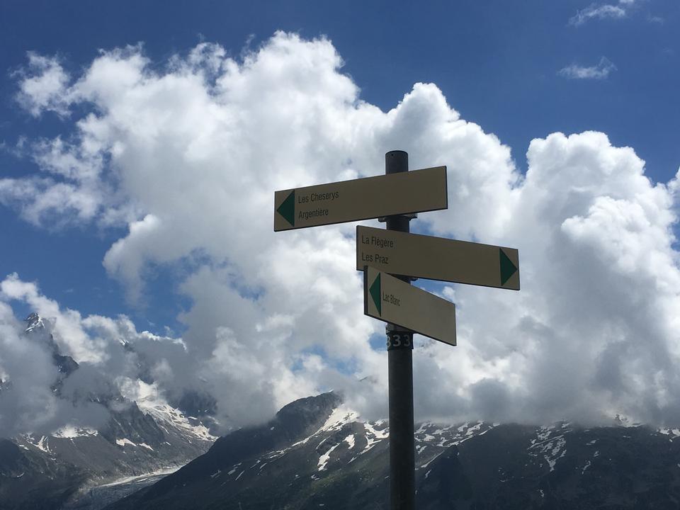 Free download high resolution image - free image free photo free stock image public domain picture  Mountain trail Sign Mont Blanc