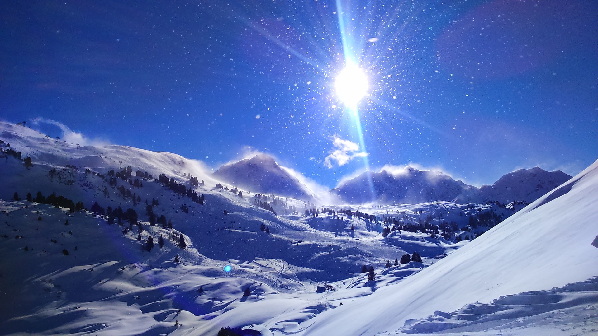 Free download high resolution image - free image free photo free stock image public domain picture -Panoramic view of scenic fairy-tale alpine winter  mountain