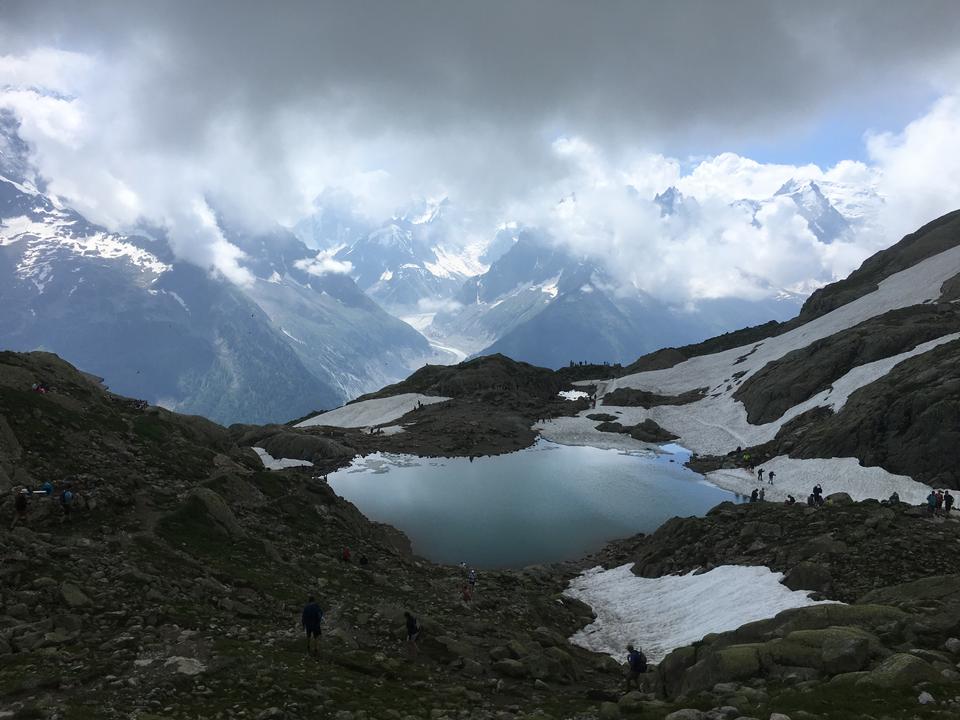 Free download high resolution image - free image free photo free stock image public domain picture  Mont Blanc reflected in Cheserys Lake, Mont Blanc Massif, Alps