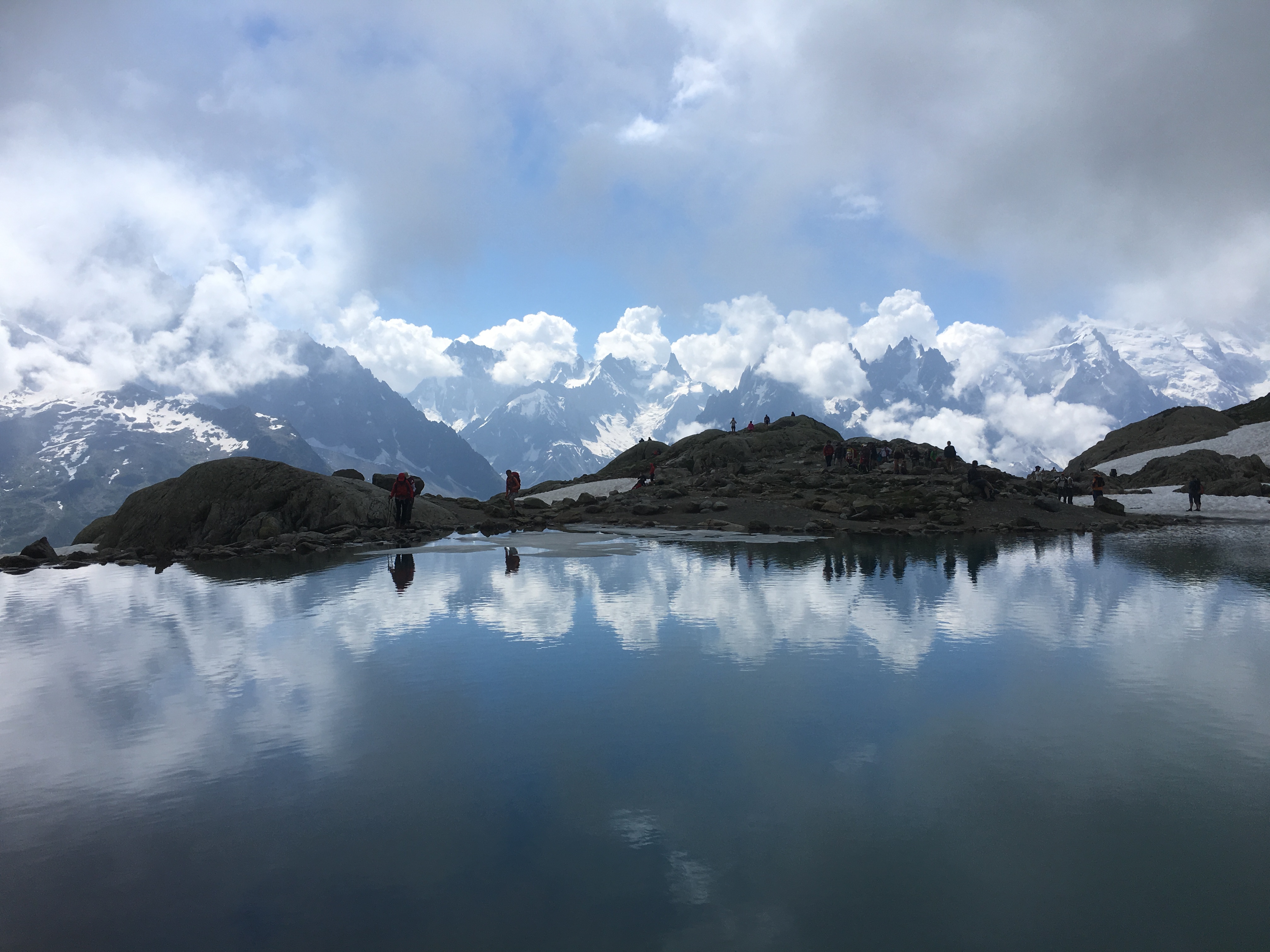 Free download high resolution image - free image free photo free stock image public domain picture -Mont Blanc reflected in Cheserys Lake, Mont Blanc Massif, Alps