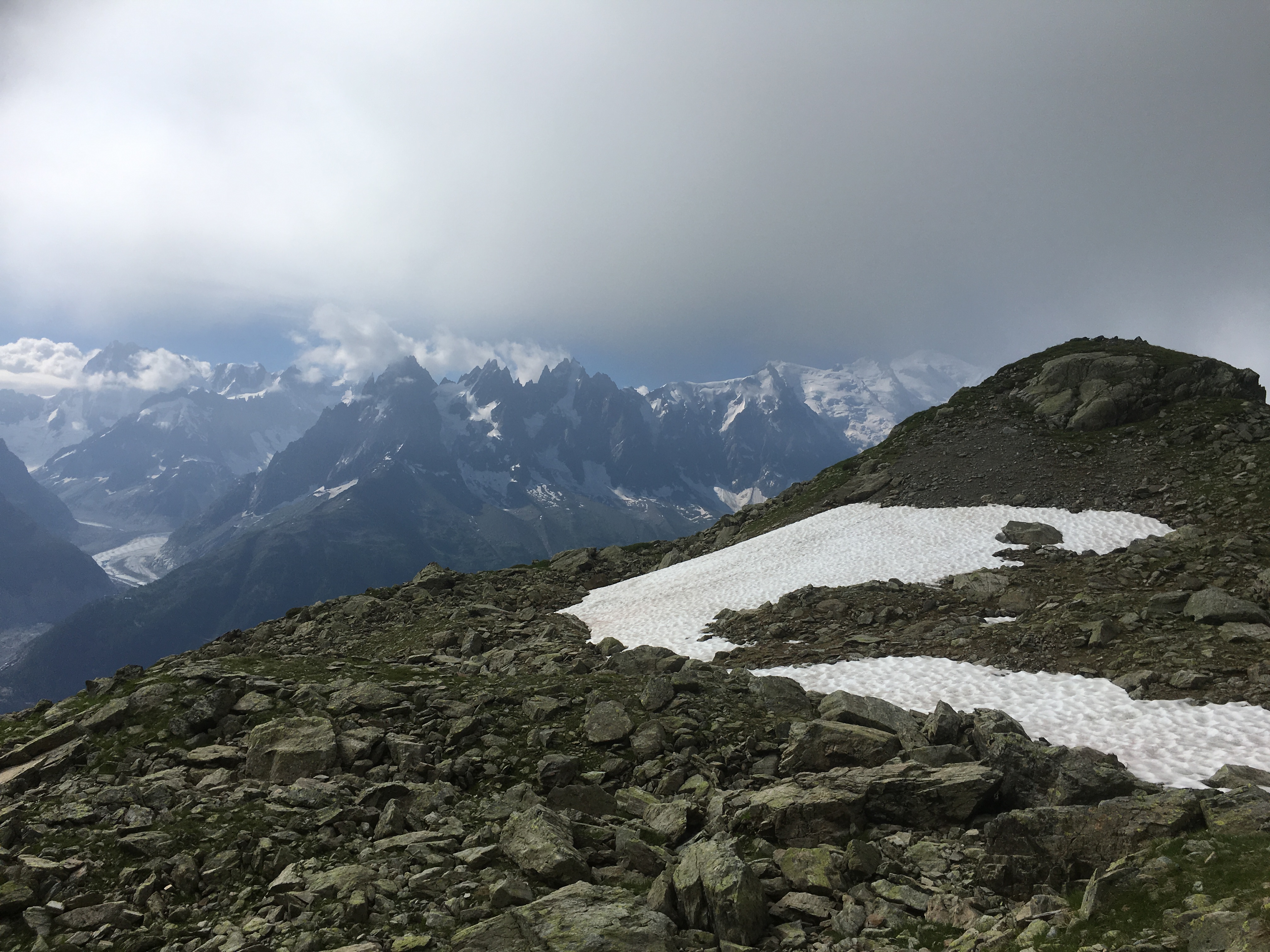 Free download high resolution image - free image free photo free stock image public domain picture -Mountain trail looking towards Mont Blanc mountain range