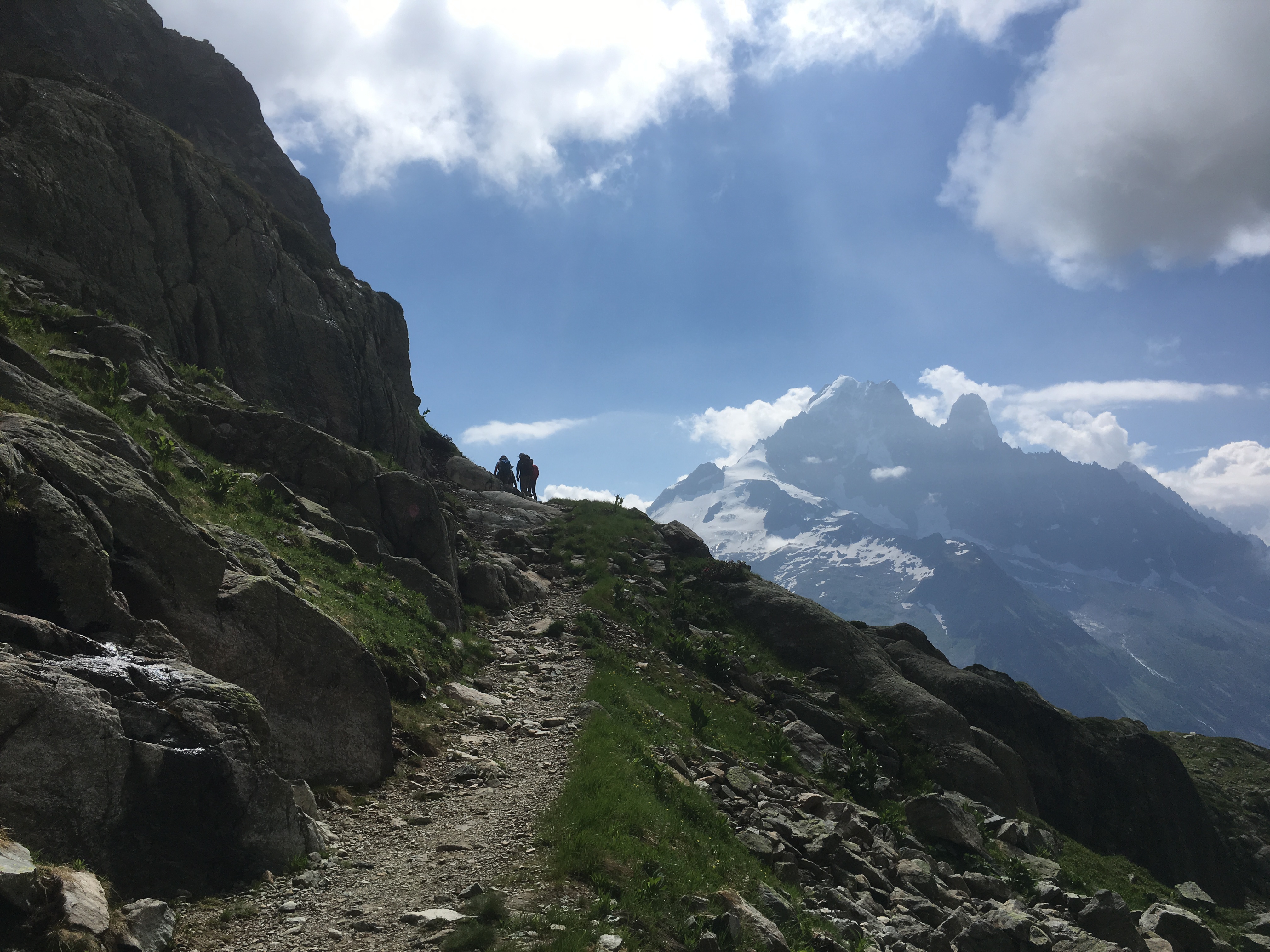 Free download high resolution image - free image free photo free stock image public domain picture -Mountain trail looking towards Mont Blanc mountain range