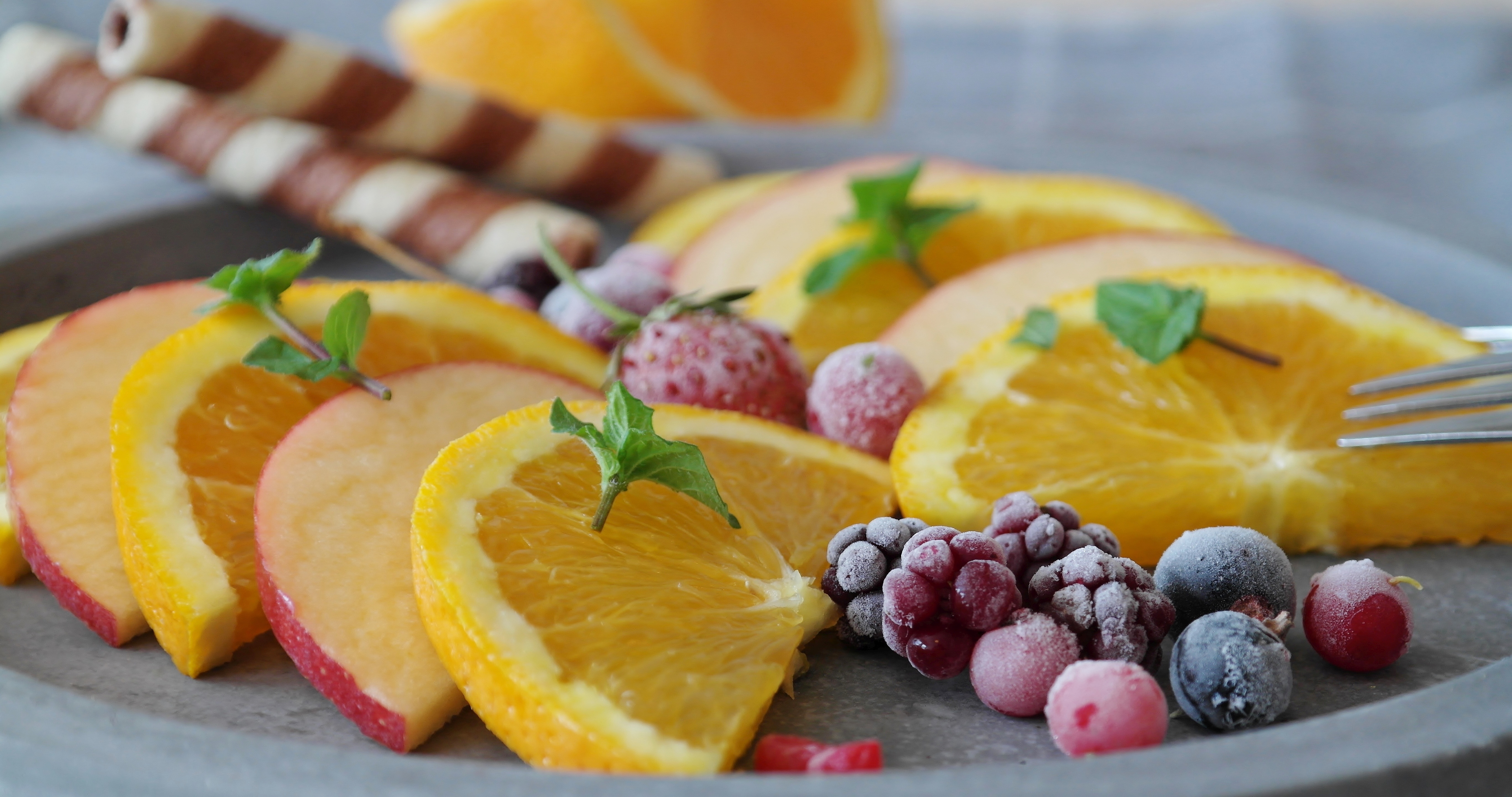 Free download high resolution image - free image free photo free stock image public domain picture -Fresh grapefruit and orange are sliced on a white plate