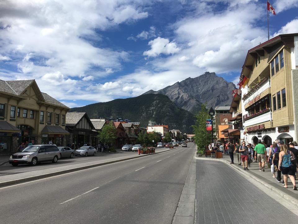 Free download high resolution image - free image free photo free stock image public domain picture  Banff Avenue Shops Alberta, Canada