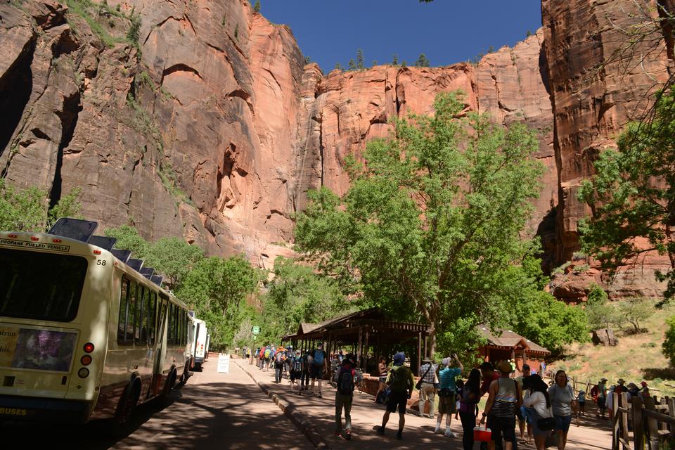 Free download high resolution image - free image free photo free stock image public domain picture  Amazing landscape of canyon in Zion National Park, The Narrow