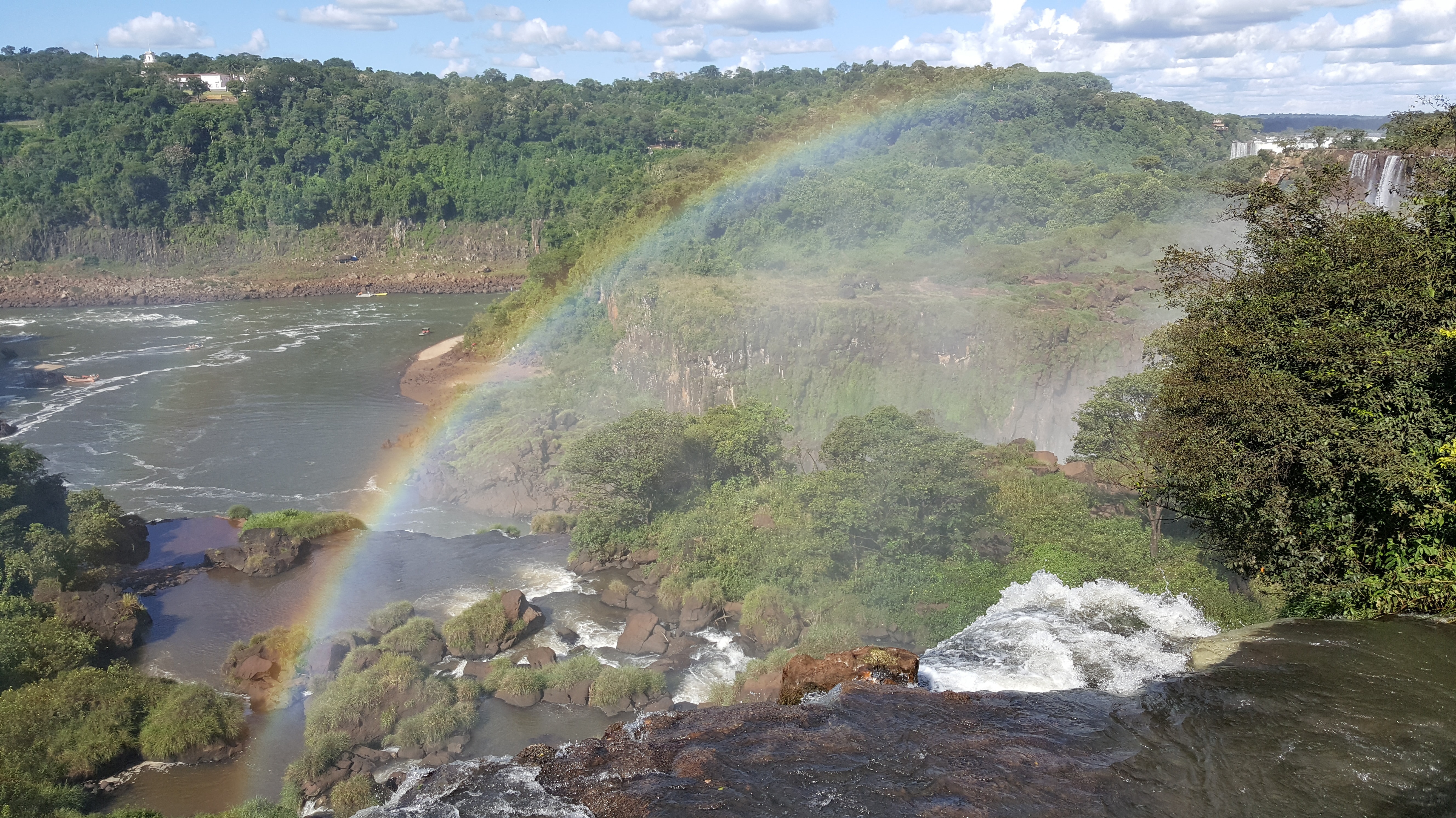 Free download high resolution image - free image free photo free stock image public domain picture -Iguassu waterfalls with rainbow on a sunny day