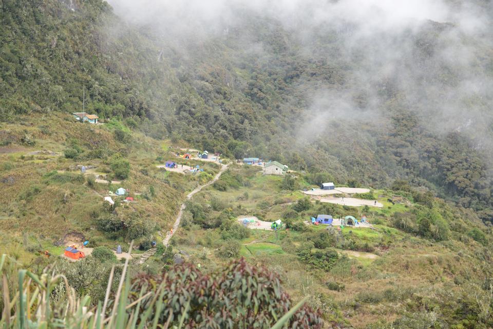 Free download high resolution image - free image free photo free stock image public domain picture  Hikers camp in the heart of the Andes mountains on the Inca Trail