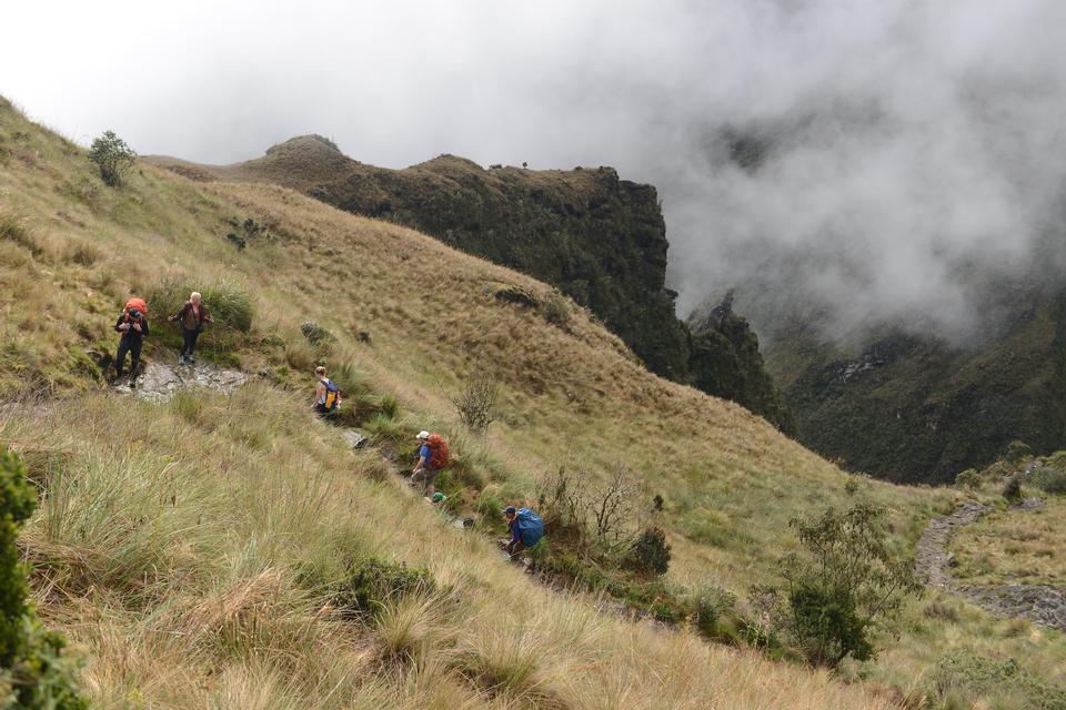 Free download high resolution image - free image free photo free stock image public domain picture  Tourists hiking the Inca Classic Trail in Peru