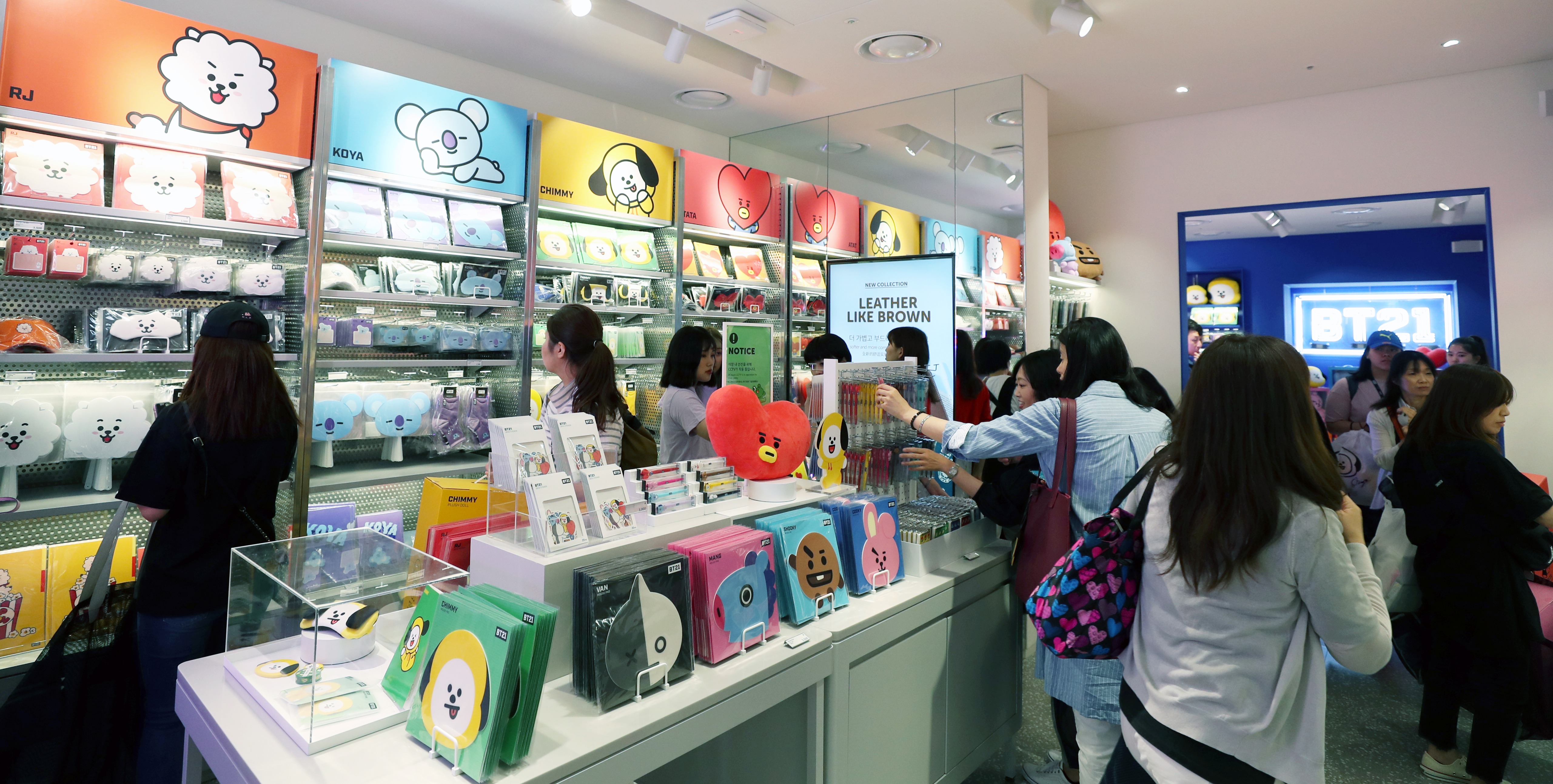 Free download high resolution image - free image free photo free stock image public domain picture -Fans shopping for BTS goods at the Line Friends store