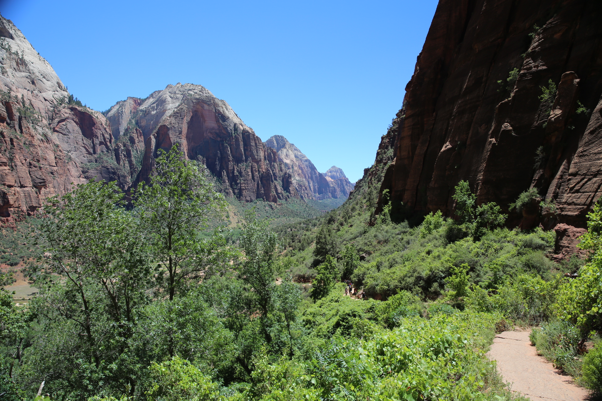 Free download high resolution image - free image free photo free stock image public domain picture -The Valley at Zion National Park via Angel Landing trail