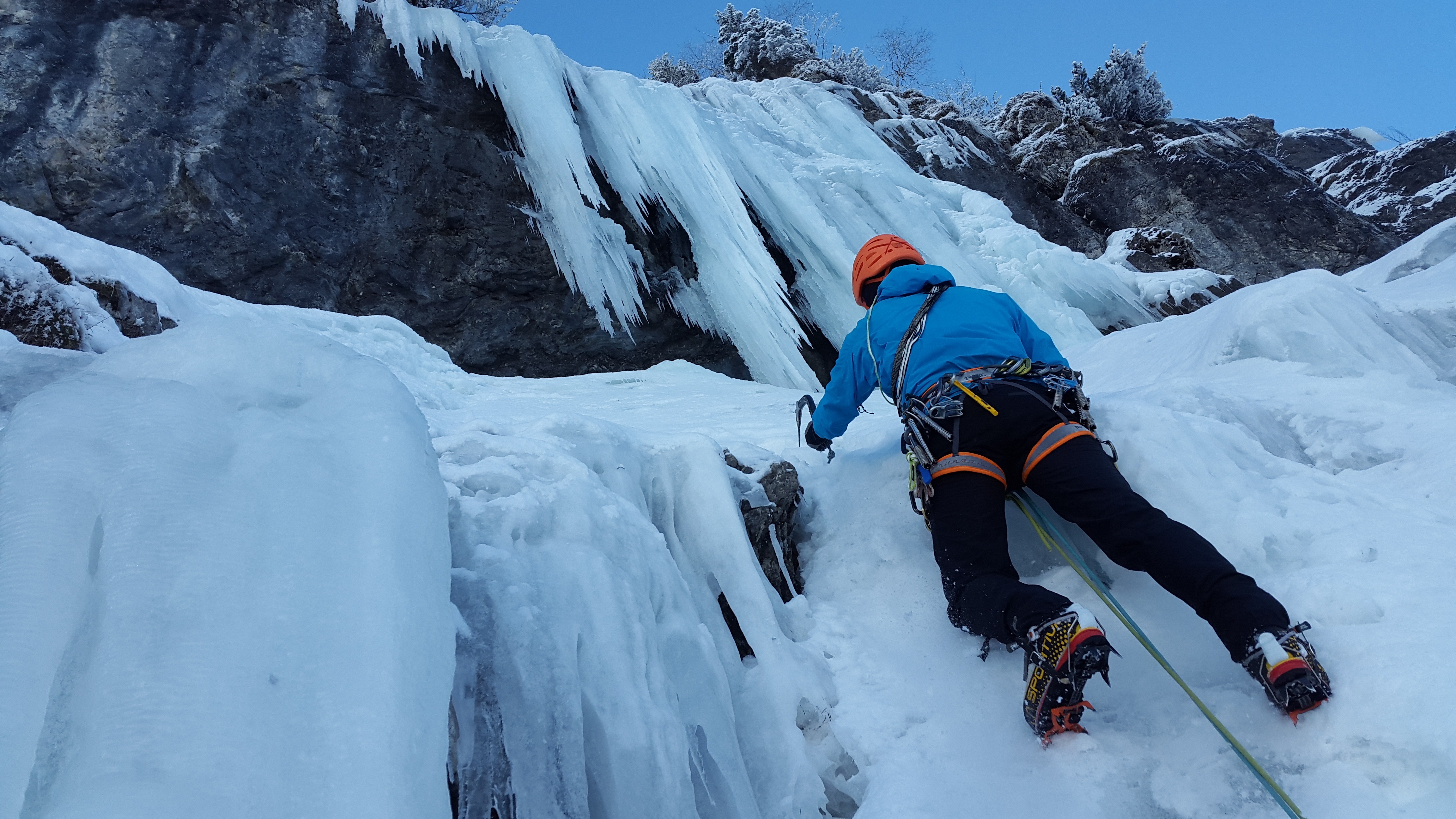 Free download high resolution image - free image free photo free stock image public domain picture -A young climber climbs on ice climbing