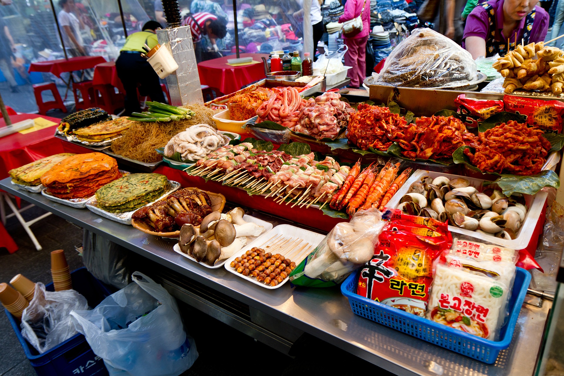 Free download high resolution image - free image free photo free stock image public domain picture -Korean side dish market