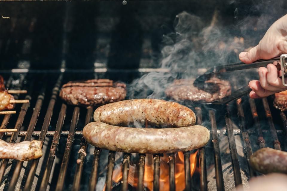 Free download high resolution image - free image free photo free stock image public domain picture  Sausages And Burgers On A Grill