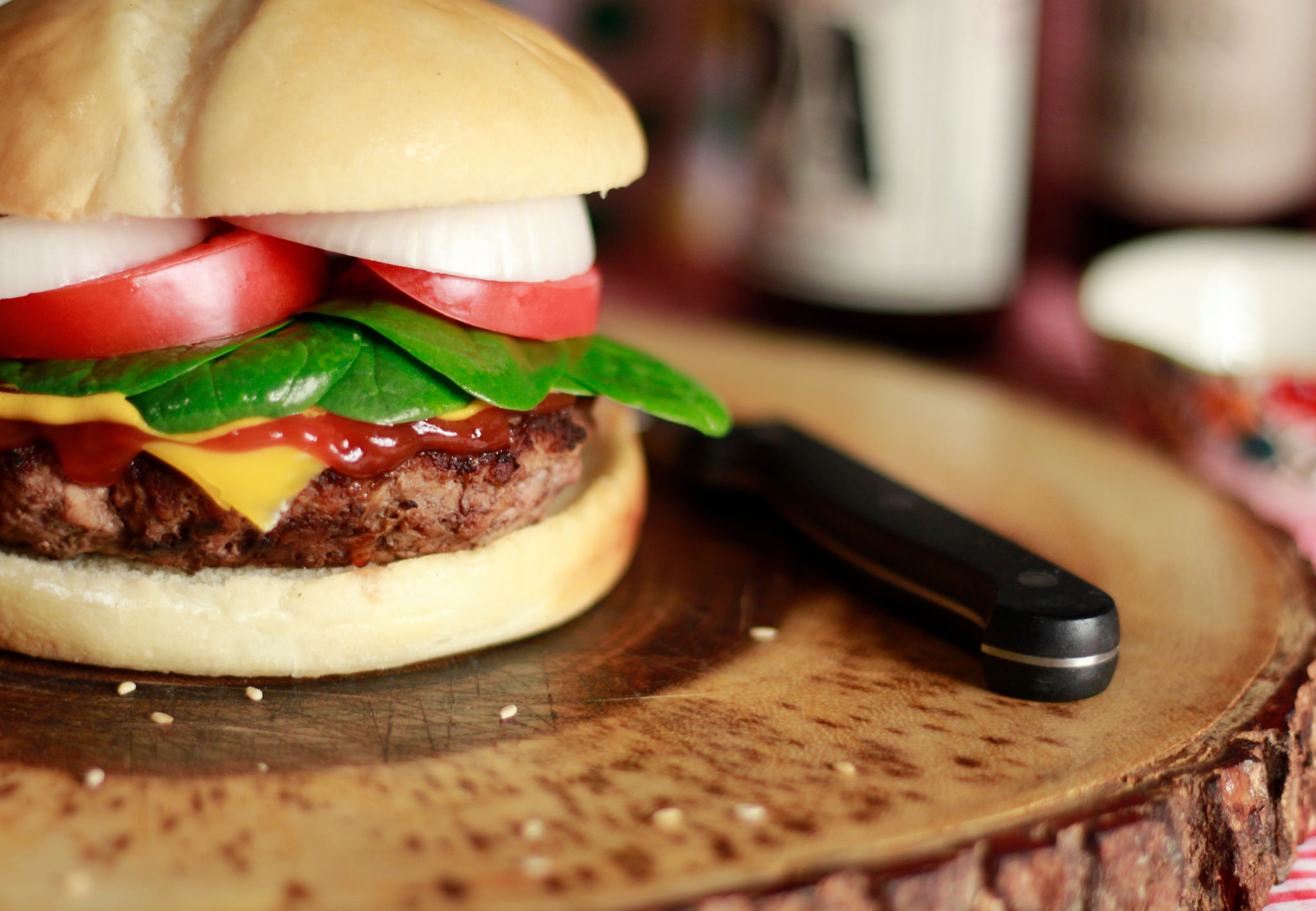 Free download high resolution image - free image free photo free stock image public domain picture -Homemade cheese burger or hamburger on wood plate