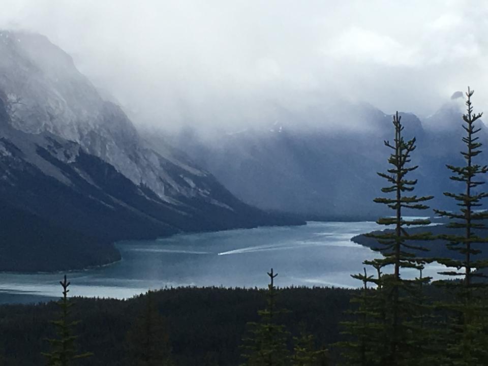 Free download high resolution image - free image free photo free stock image public domain picture  Bald Hills and Maligne Lake, Jasper National Park, Canada