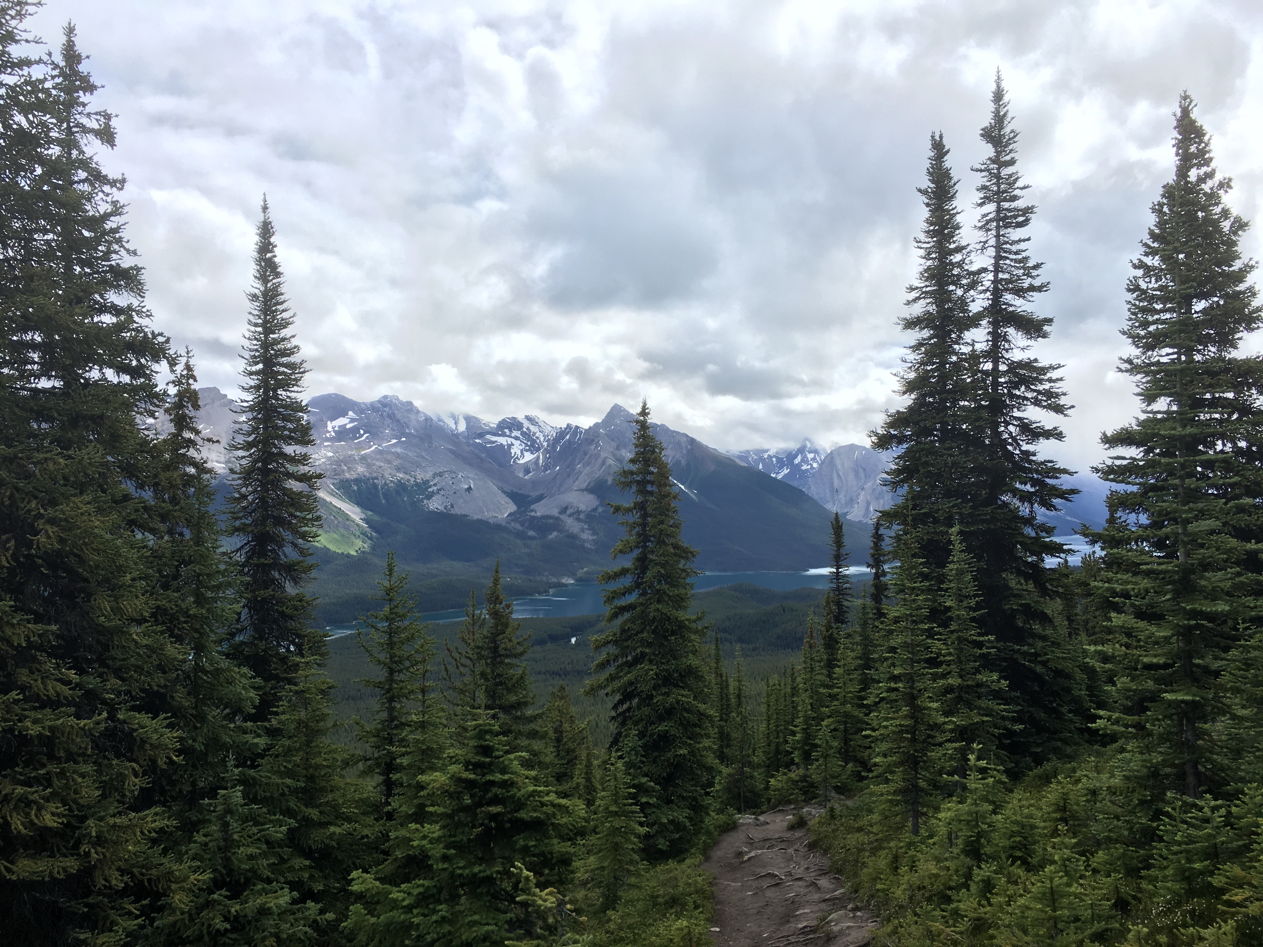 Free download high resolution image - free image free photo free stock image public domain picture -Bald Hills and Maligne Lake, Jasper National Park, Canada