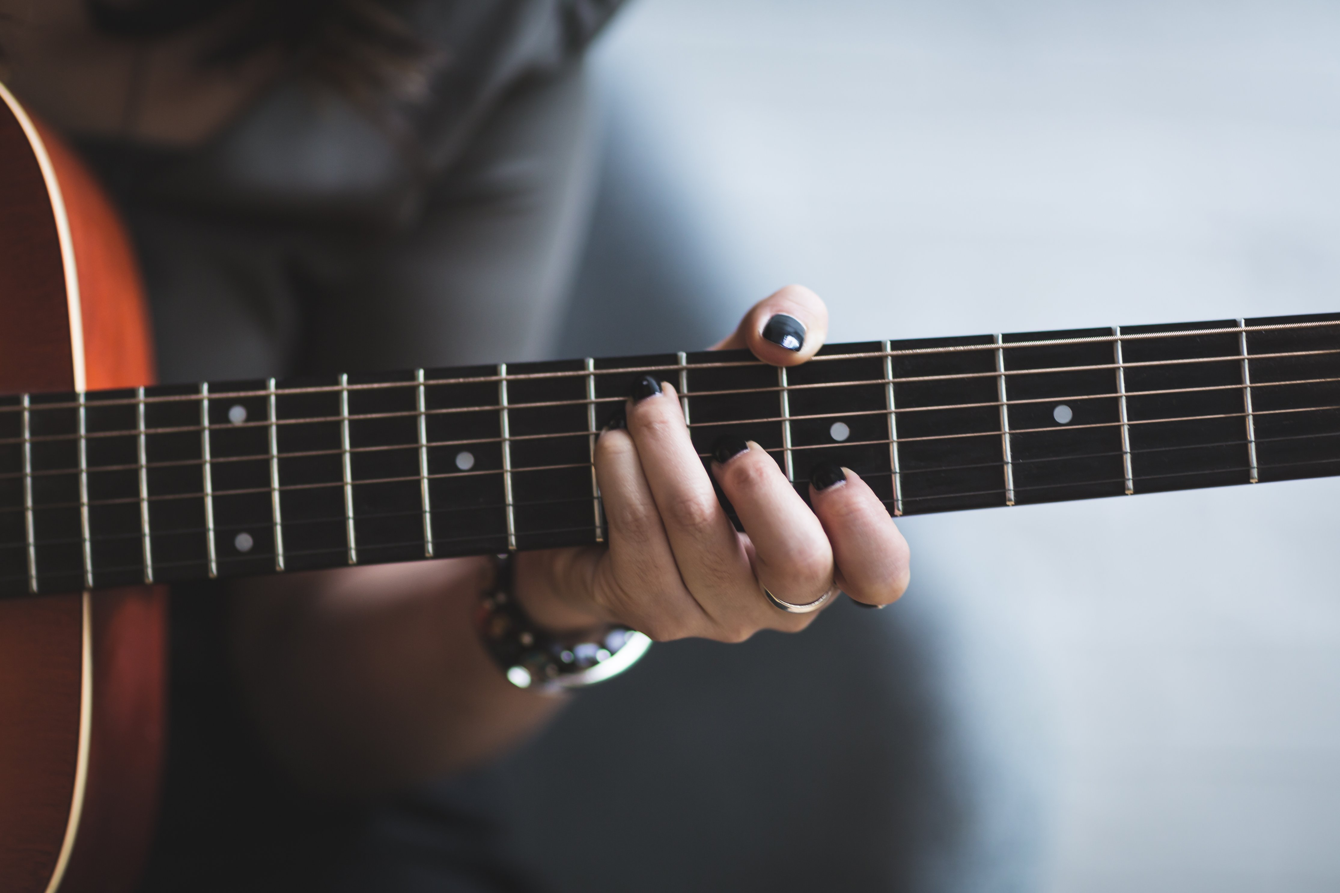 Free download high resolution image - free image free photo free stock image public domain picture -Closeup of womans fingers on fretboard