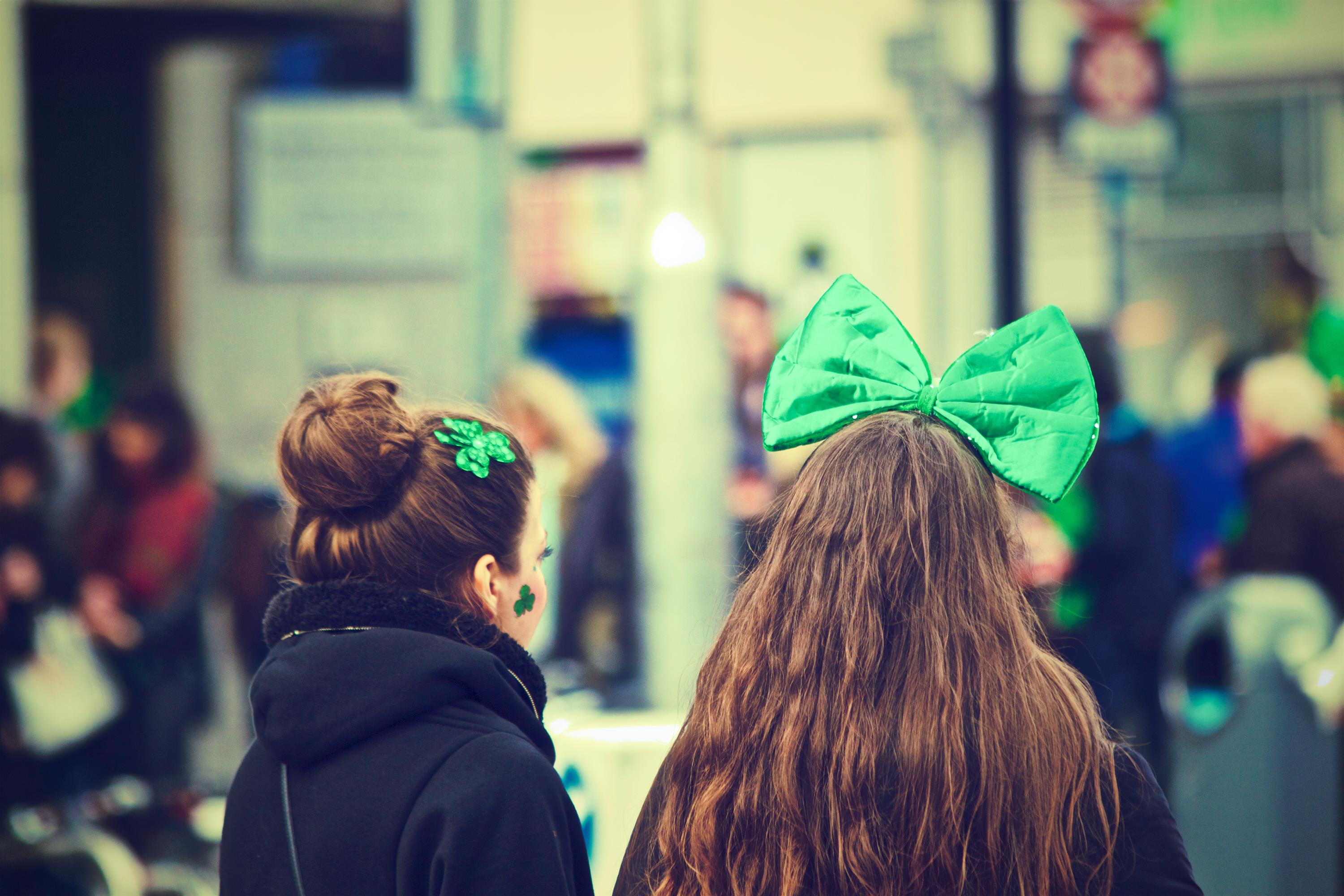 Free download high resolution image - free image free photo free stock image public domain picture -Girls Dressed For Paddys Day