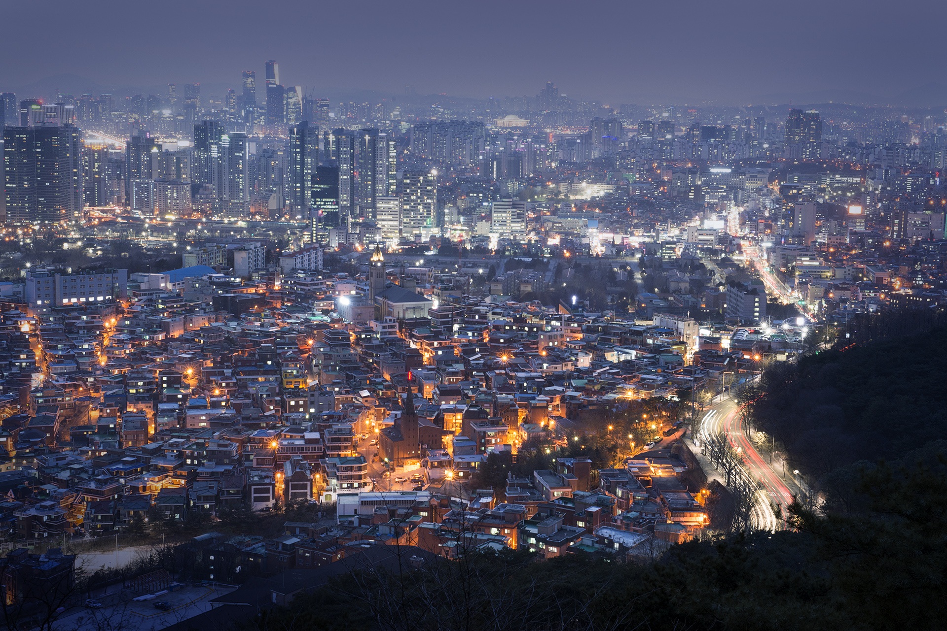 Free download high resolution image - free image free photo free stock image public domain picture -Seoul city at night with han river, Seoul, South korea