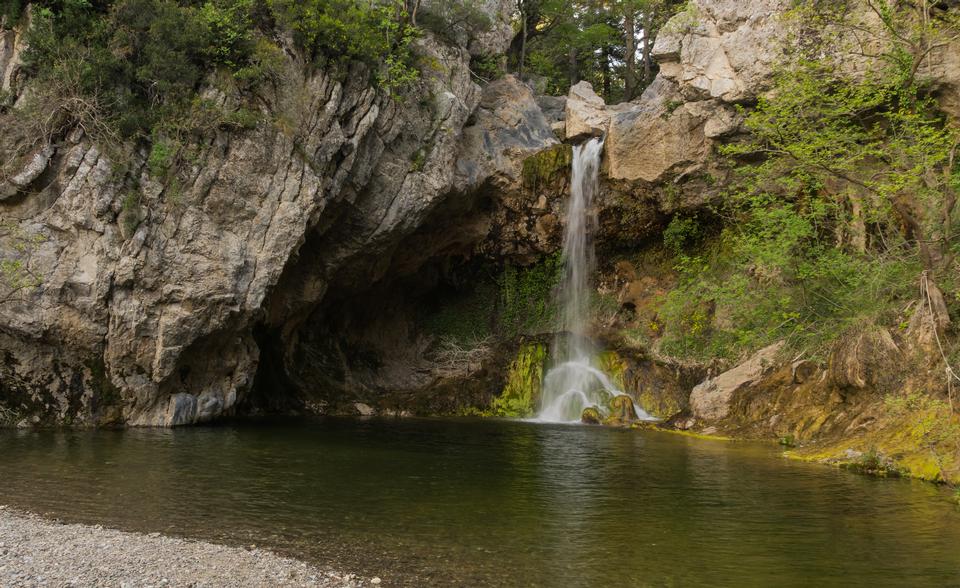 Free download high resolution image - free image free photo free stock image public domain picture  Drymona waterfall and pool, north Euboea, Greece