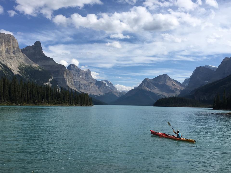 Free download high resolution image - free image free photo free stock image public domain picture  Canoeing on Emerald Lake in the rocky mountains canada