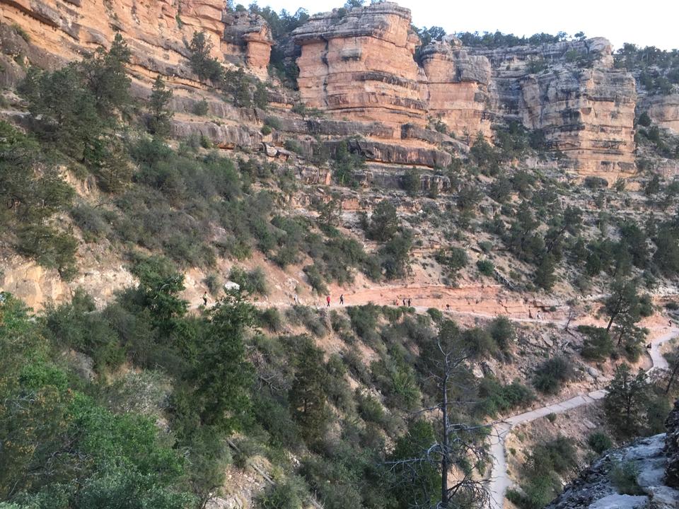 Free download high resolution image - free image free photo free stock image public domain picture  People riding up a trail at the Grand Canyon