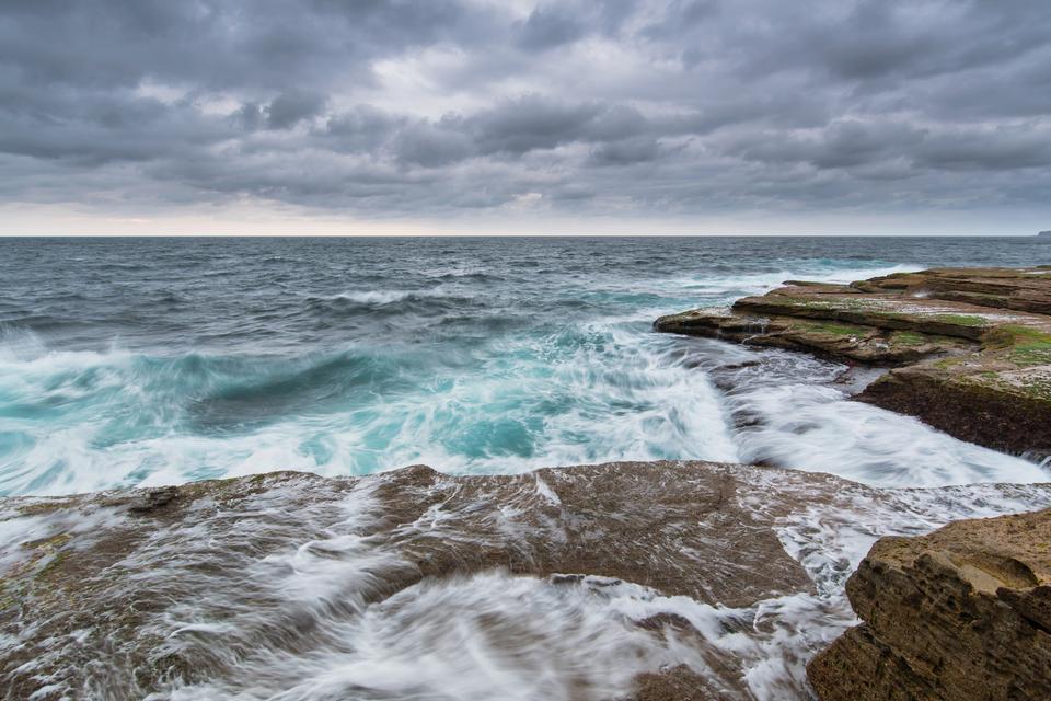 Free download high resolution image - free image free photo free stock image public domain picture  Stormy Ocean with unrest sea and waves