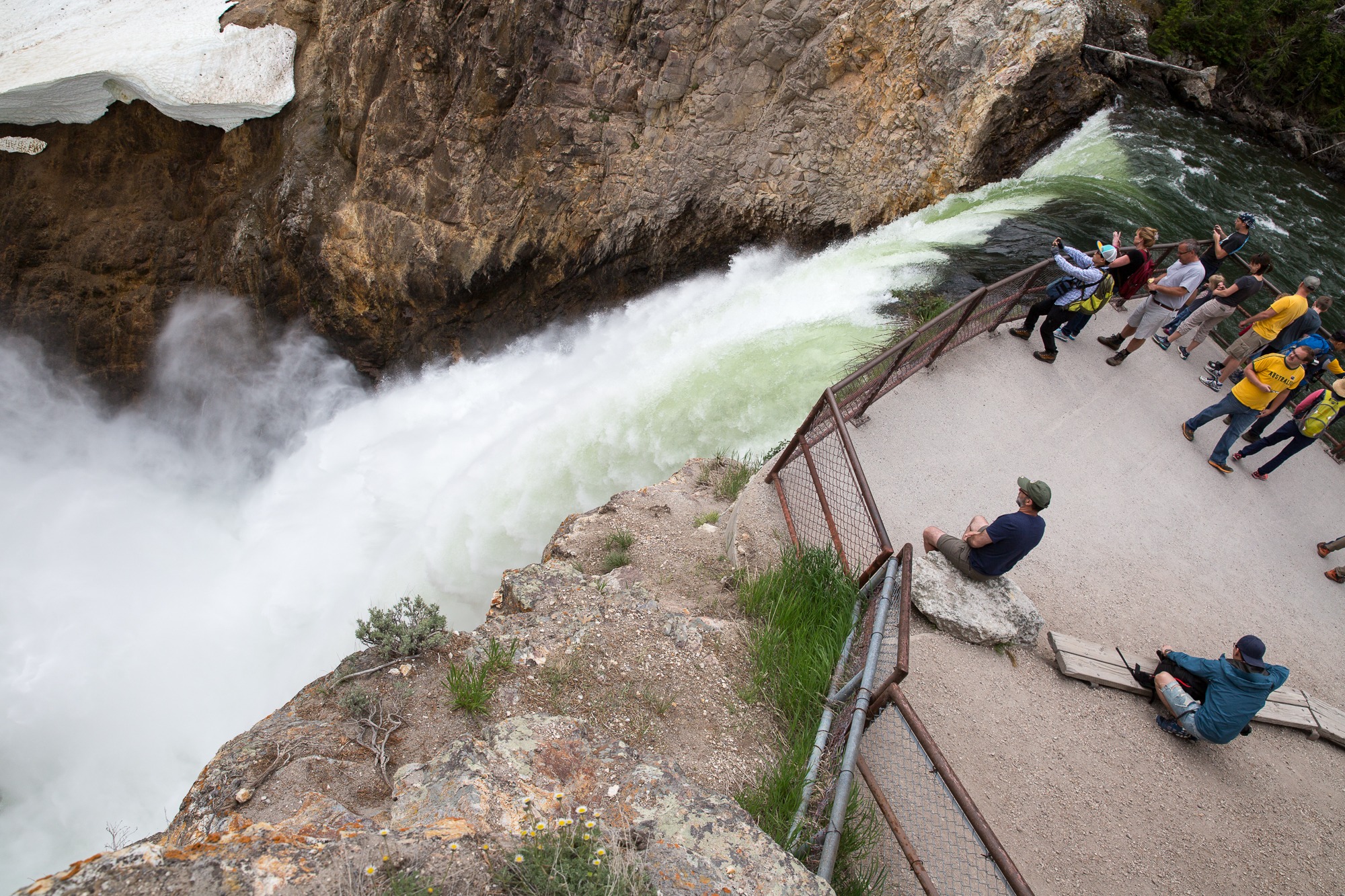 Free download high resolution image - free image free photo free stock image public domain picture -The Upper Falls in the Grand Canyon of the Yellowstone