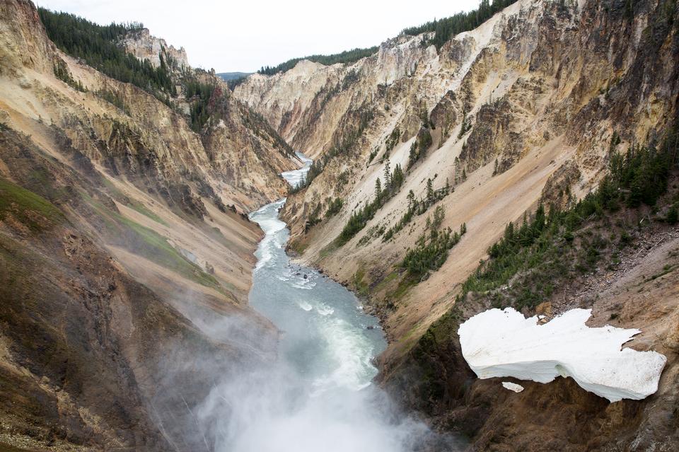 Free download high resolution image - free image free photo free stock image public domain picture  South Rim of the Grand Canyon of the Yellowstone in Yellowstone