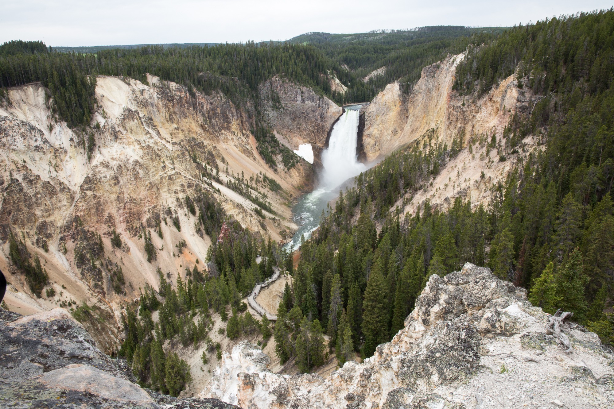 Free download high resolution image - free image free photo free stock image public domain picture -The Upper Falls in the Grand Canyon of the Yellowstone