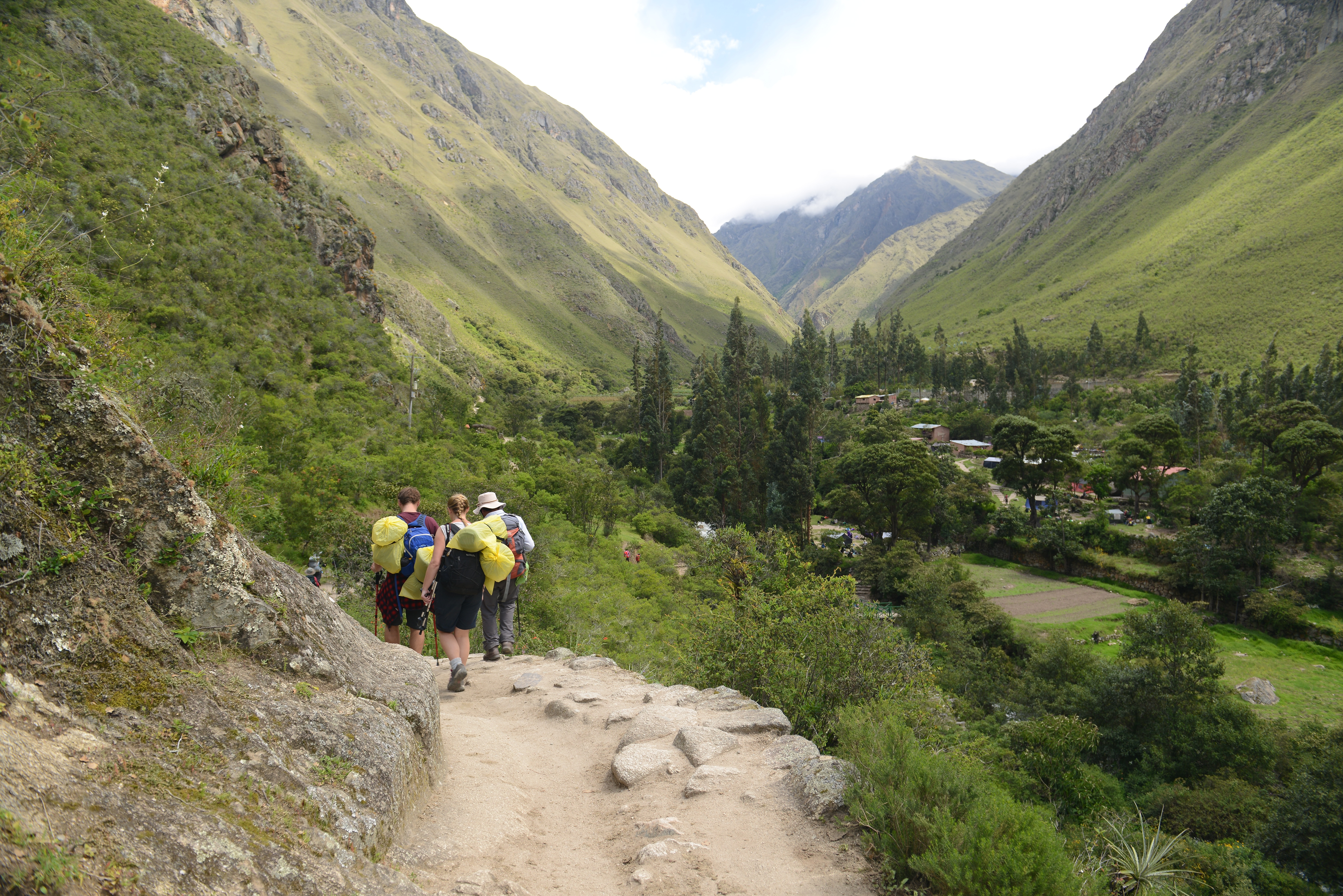 Free download high resolution image - free image free photo free stock image public domain picture -Backpacker walking on Inca Trail to Machu Picchu, Peru